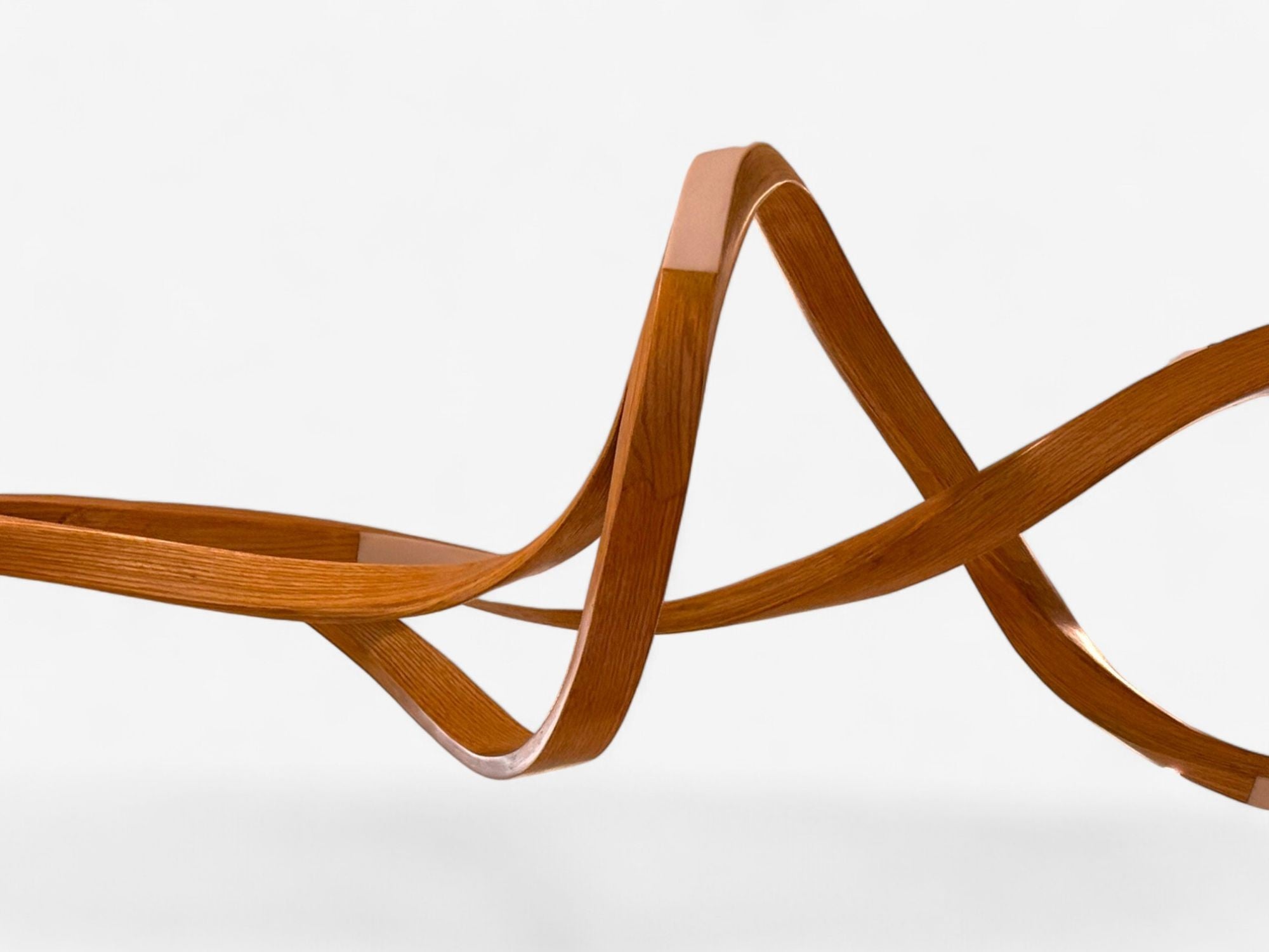 Raka Studio, Contemporary, Organic Modern Chandelier, Bentwood, LED, 21st C.