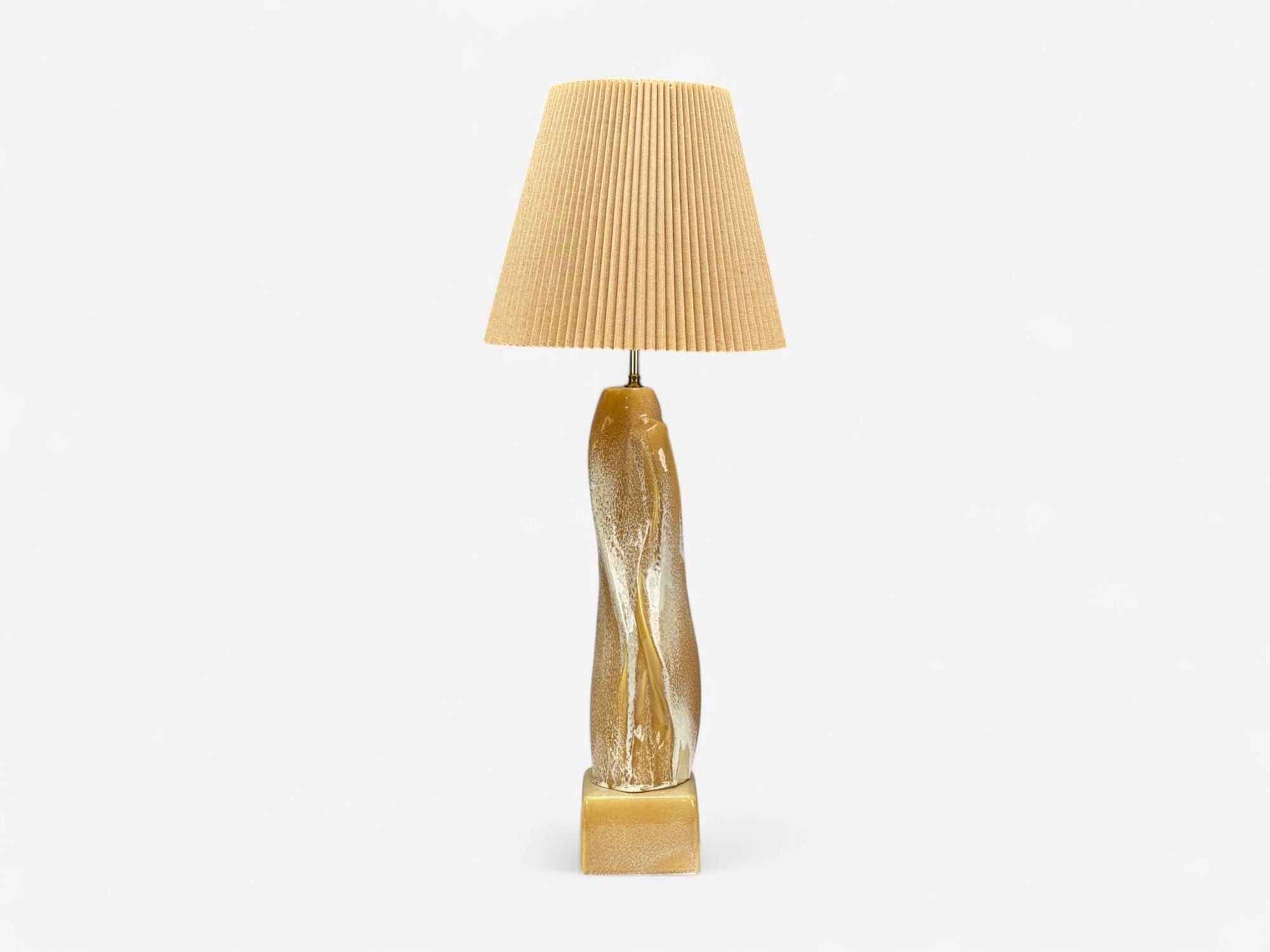 Yasha Heifetz Style, Ceramic, Abstract Table Lamps, USA, 1960s