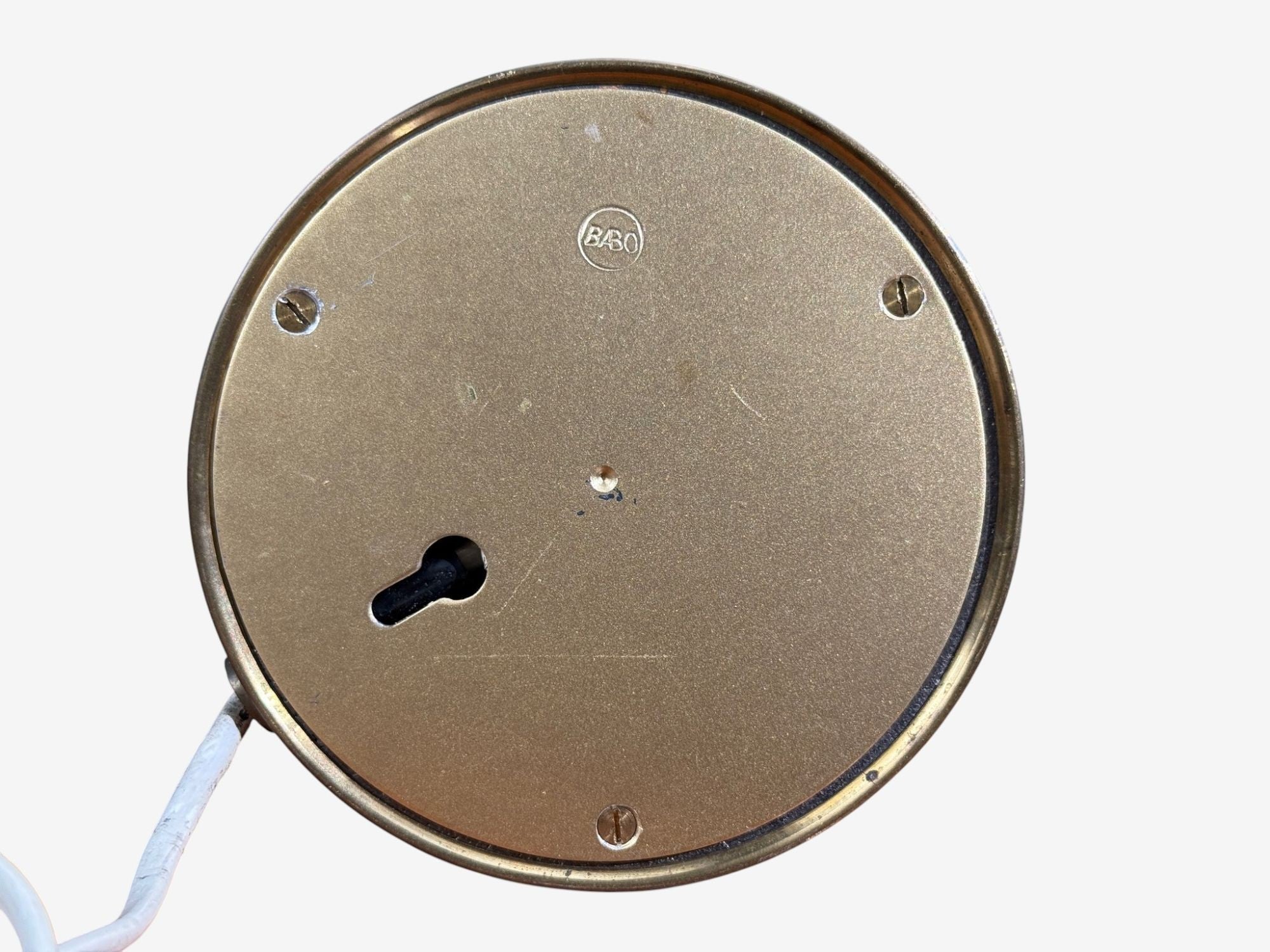 BABO, Table Lamps, Brass, Fabric, Sweden, 1900s