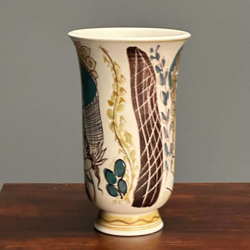 Carl-Harry Stålhane, Swedish Mid-Century Modern, Stoneware Vase, Sweden, 1943