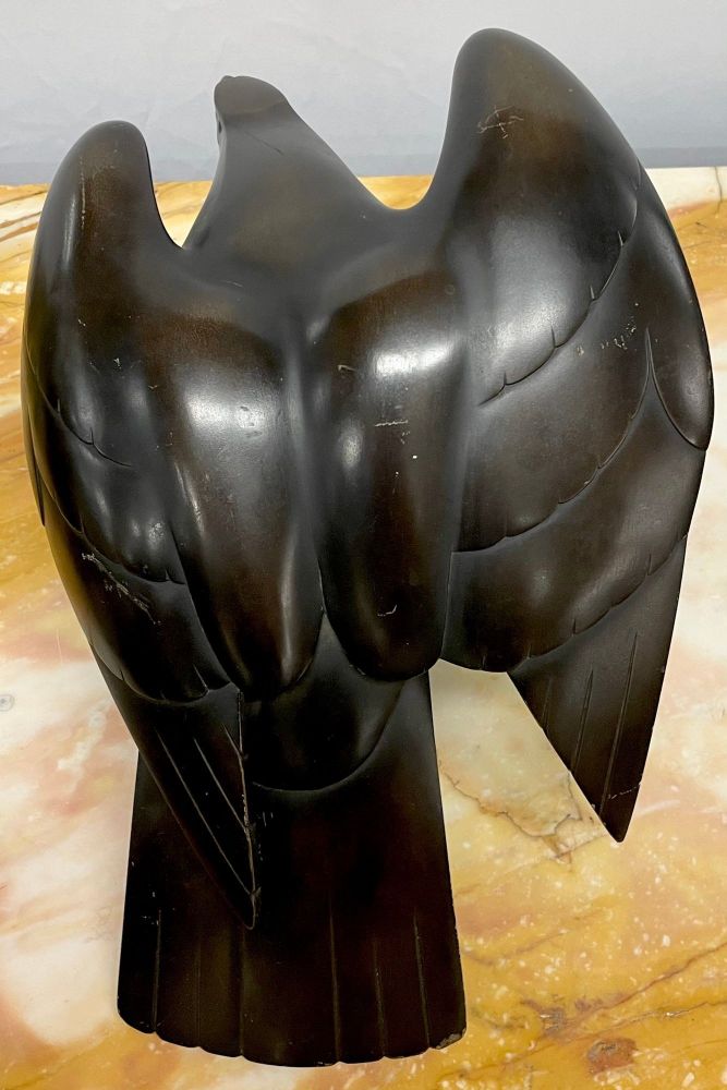 Eagle Sculpture Made by Zai Wang