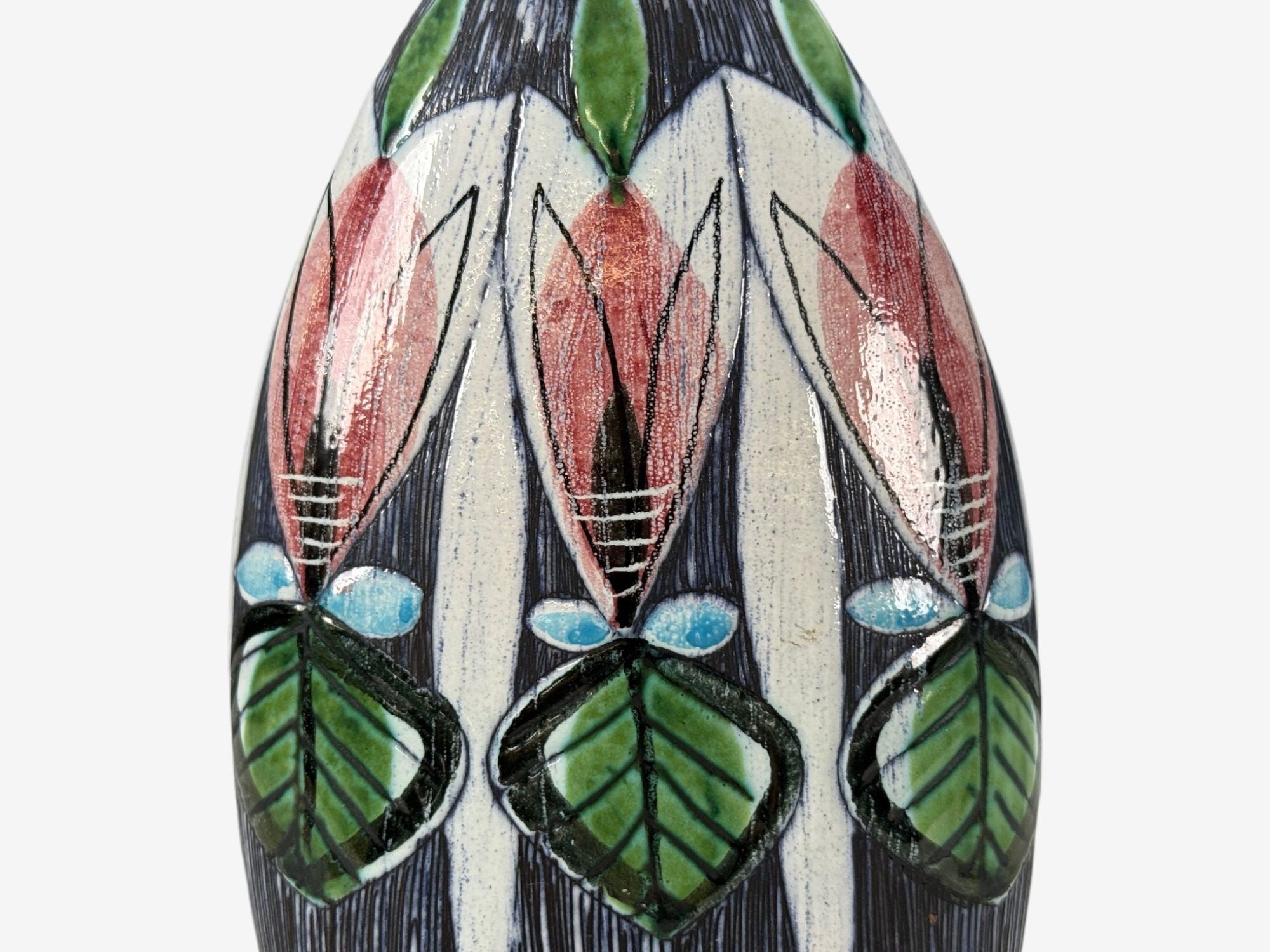 Tilgmans Keramik, Swedish Modern, Ceramic, Table Lamp, Sweden, 1960s