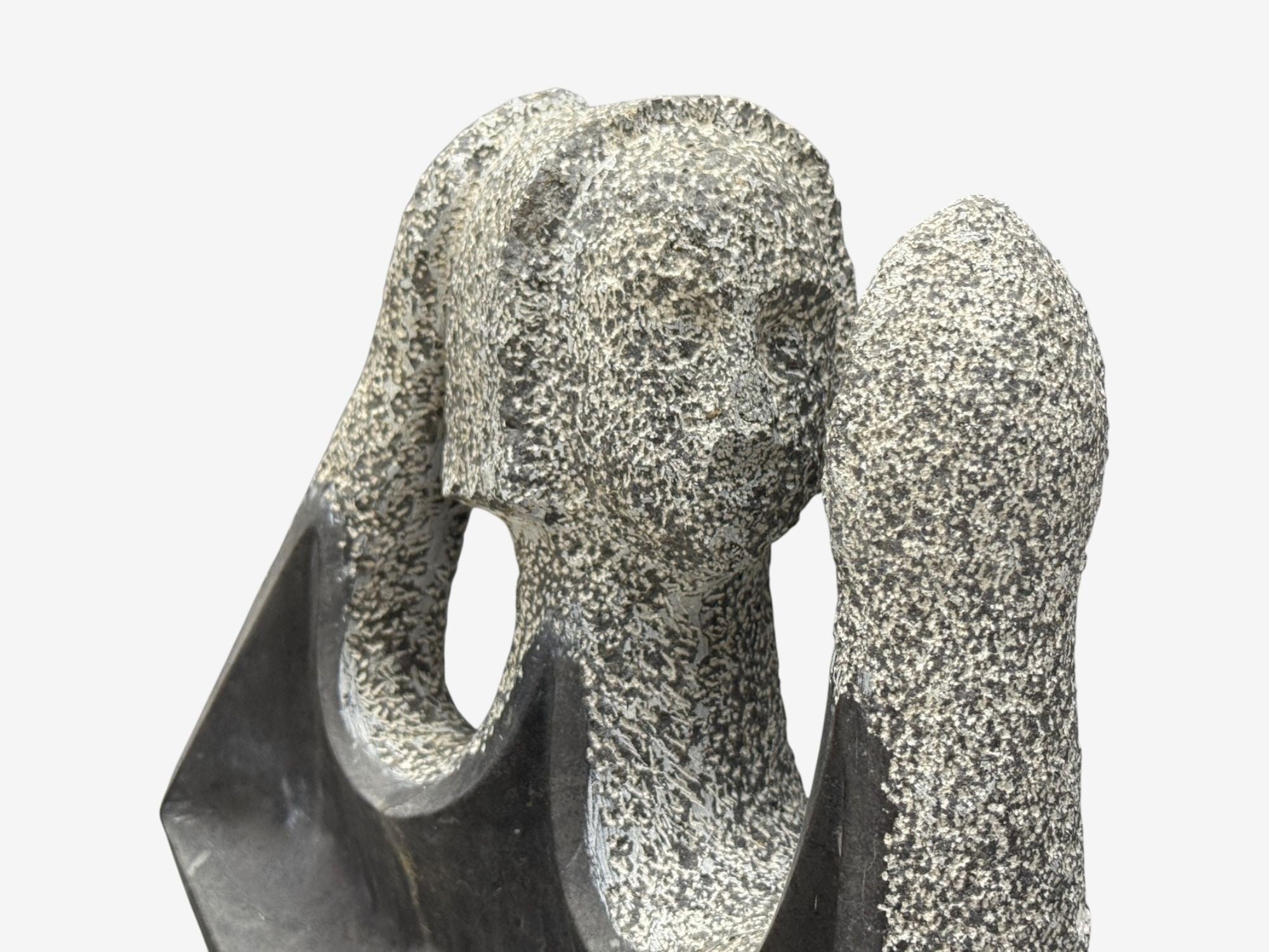 Organic Modern, Carved Stone, Nude Female Figure, USA, 1960s