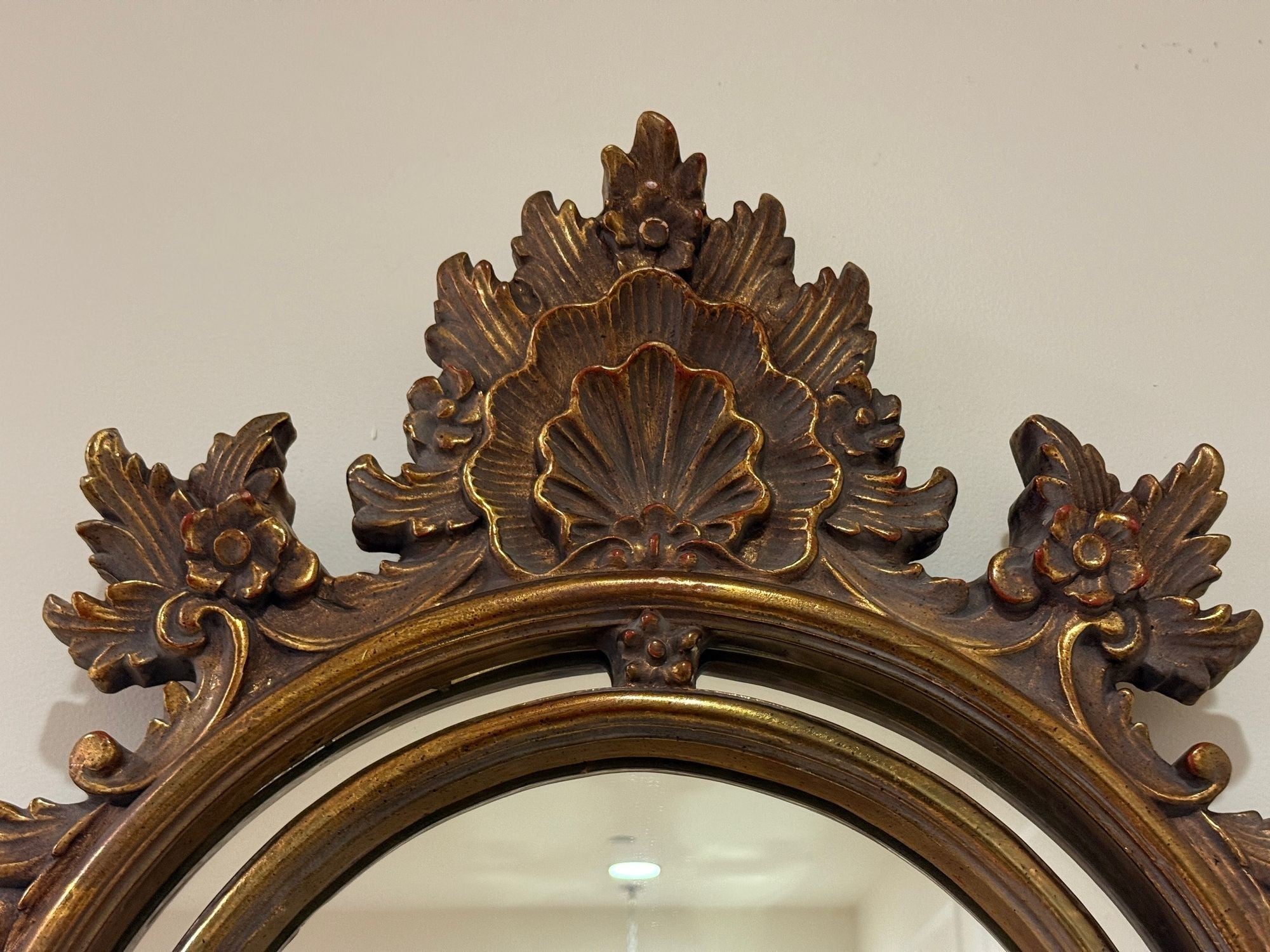 Continental, Giltwood, Arched Wall Mirrors, USA, 20th c.