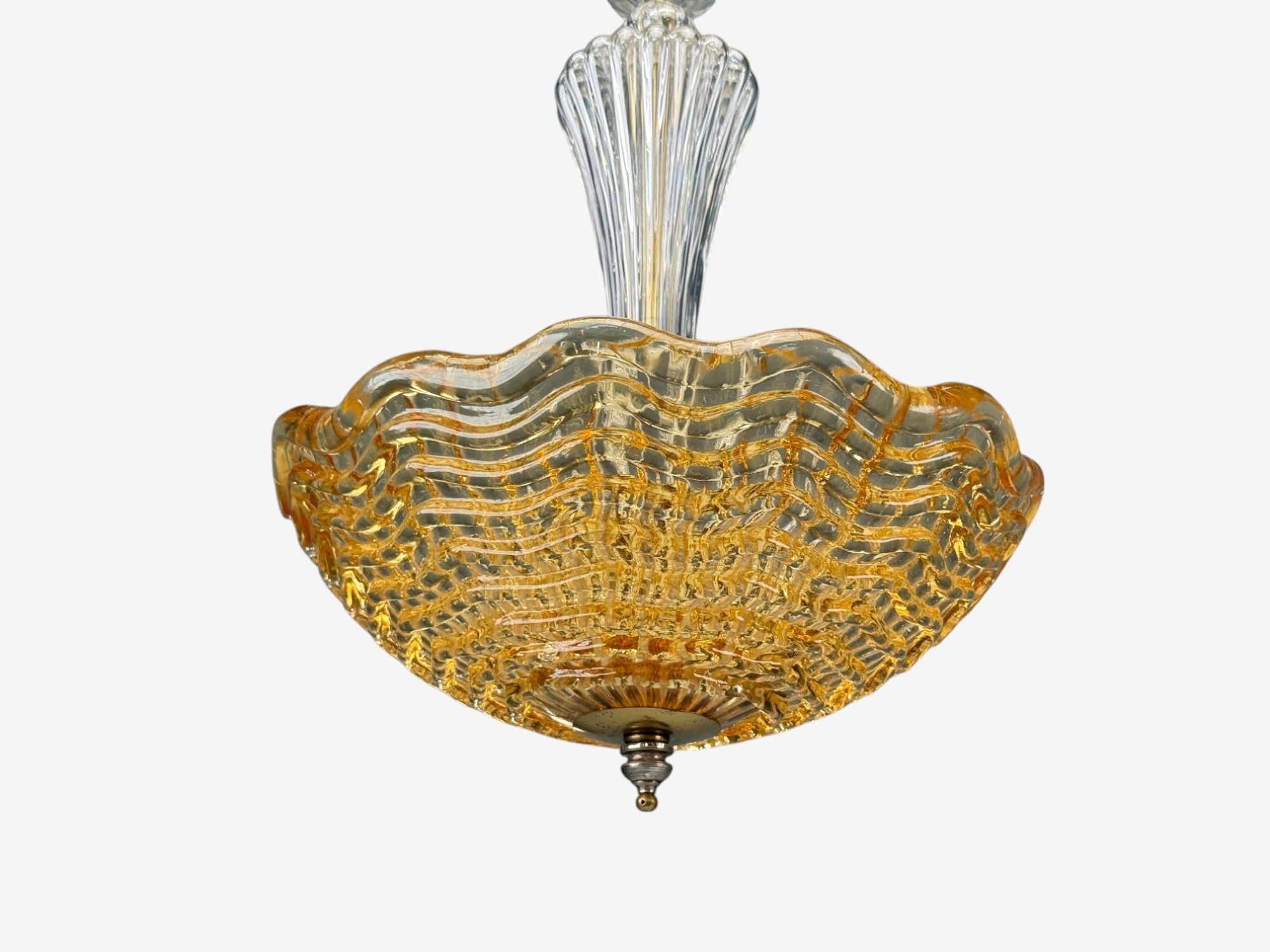 Carl Fagerlund, Swedish Modern, Glass, Pendant Light, Sweden, 1960s