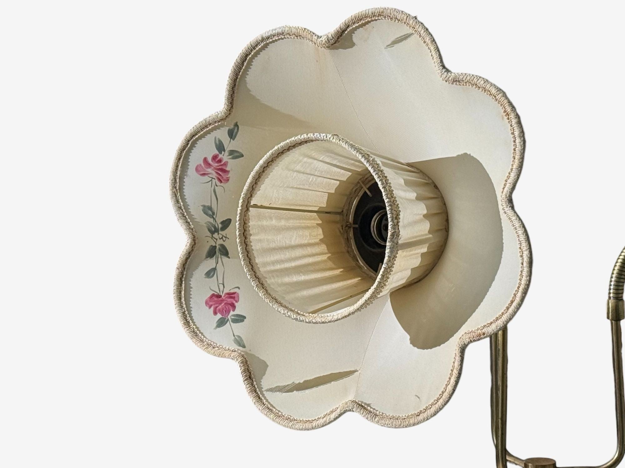 Swedish Modern, Adjustable Floor Lamp, Wood, Metal, Sweden, 1950s