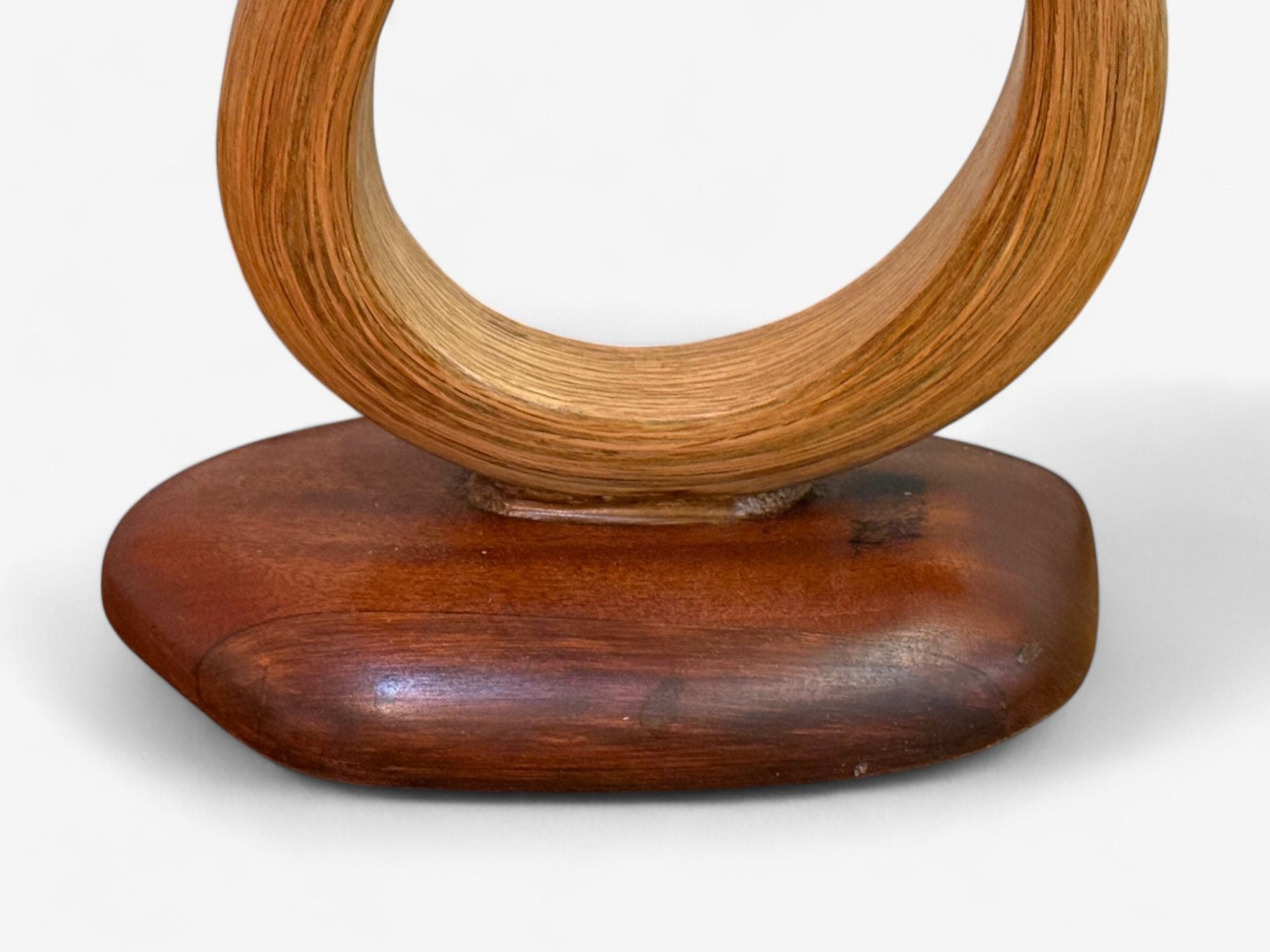 Raka Studio, Contemporary, Organic Modern, Flower Table Lamp, Bentwood, 21st C.