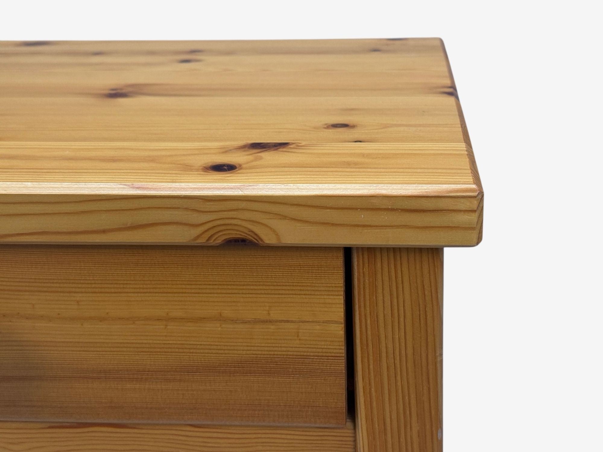 Swedish Modern, Nightstands, Pine, Sweden, 1970s