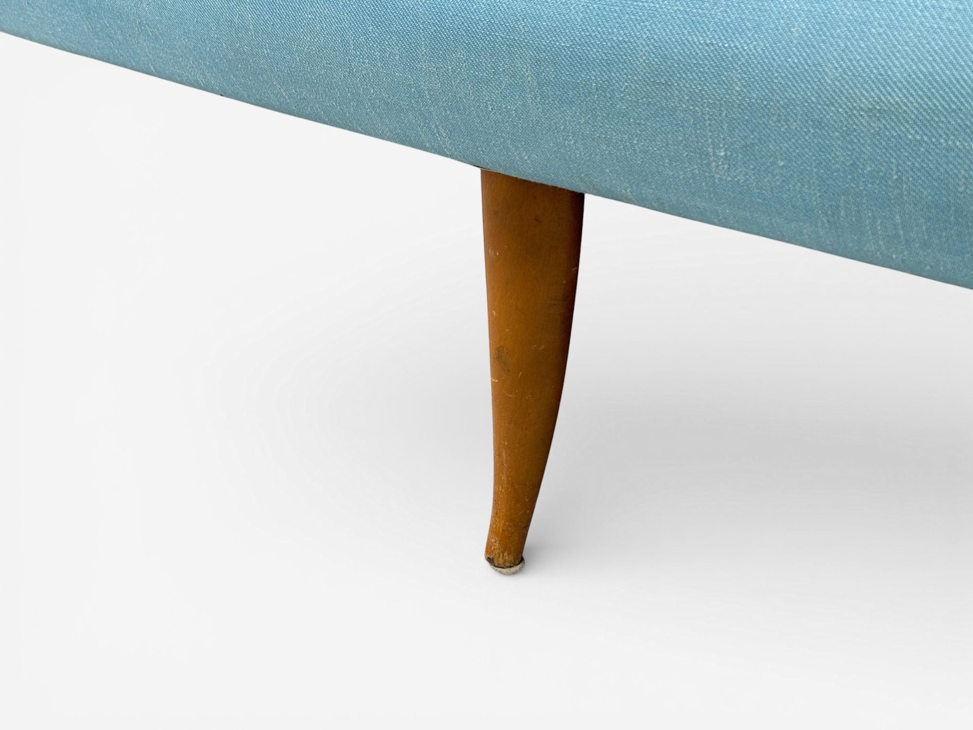 Kerstin Hörlin-Holmquist, Sofa, Beech, Fabric, Sweden, 1940s