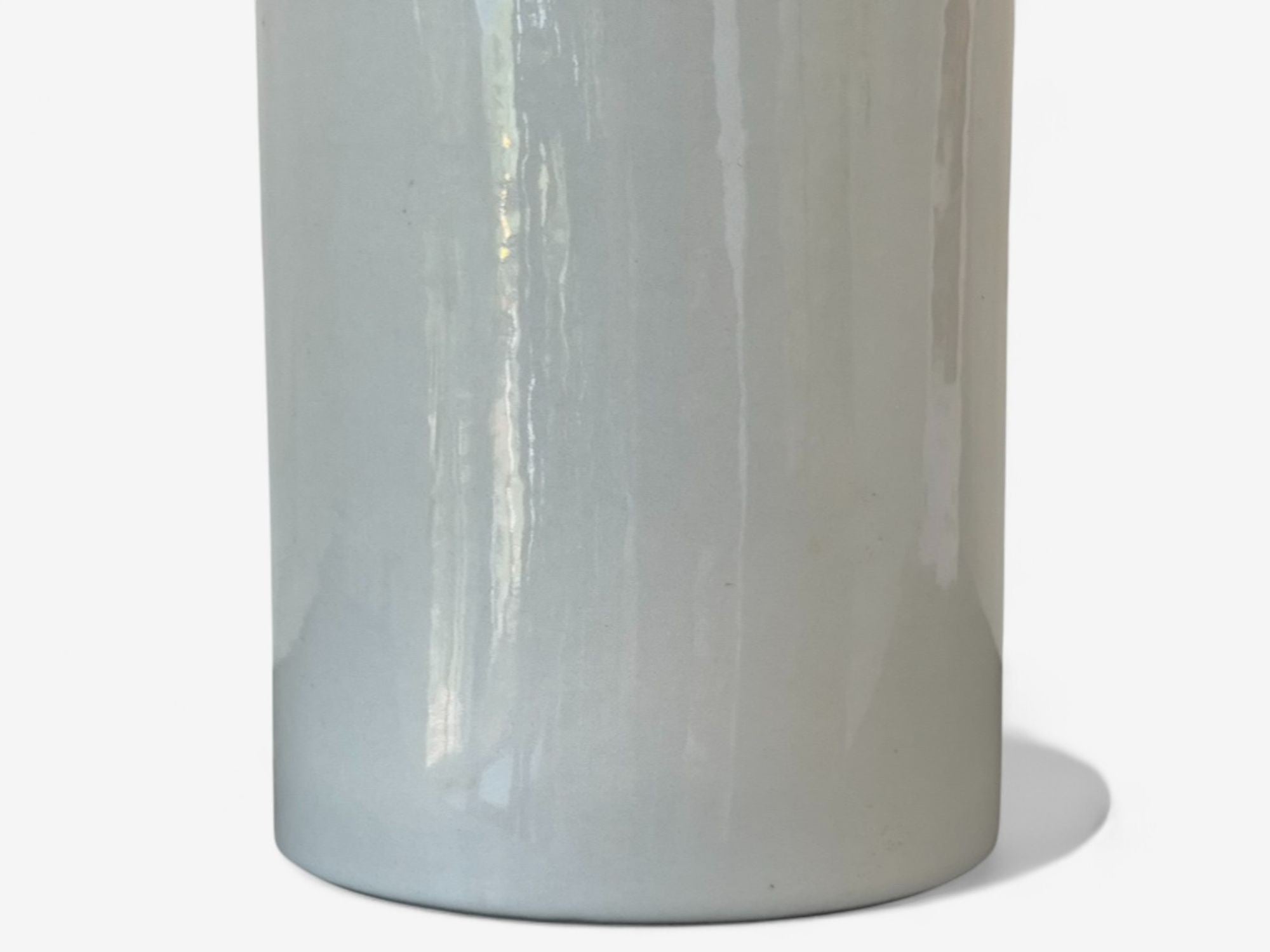 Gunvor Olin-Grönqvist, Glazed Ceramic, Large Table Lamp, Finland, 1960s
