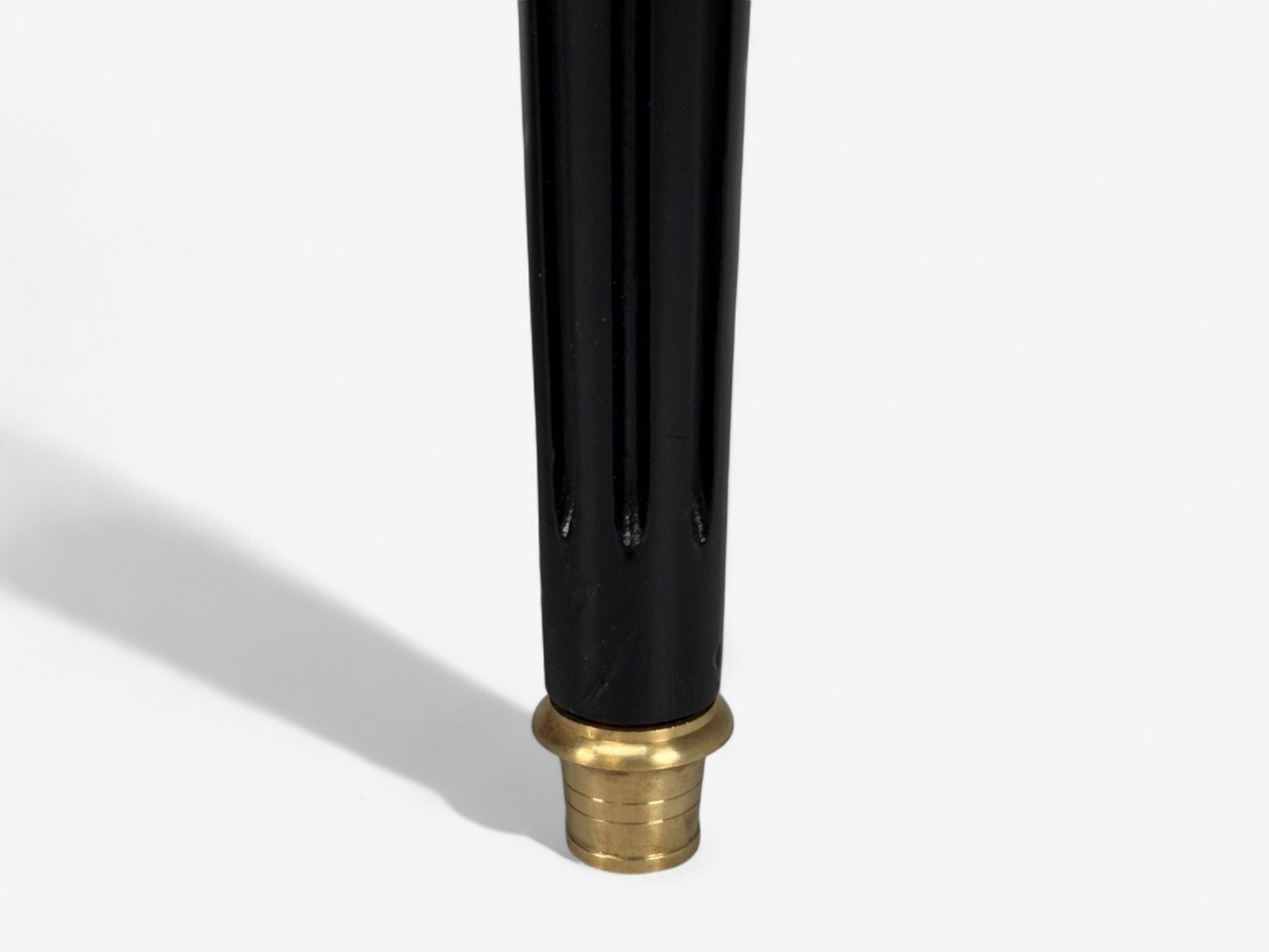 Louis XVI, Hollywood Regency, Bronze, Marble, Ebonized Console, France, 1930s