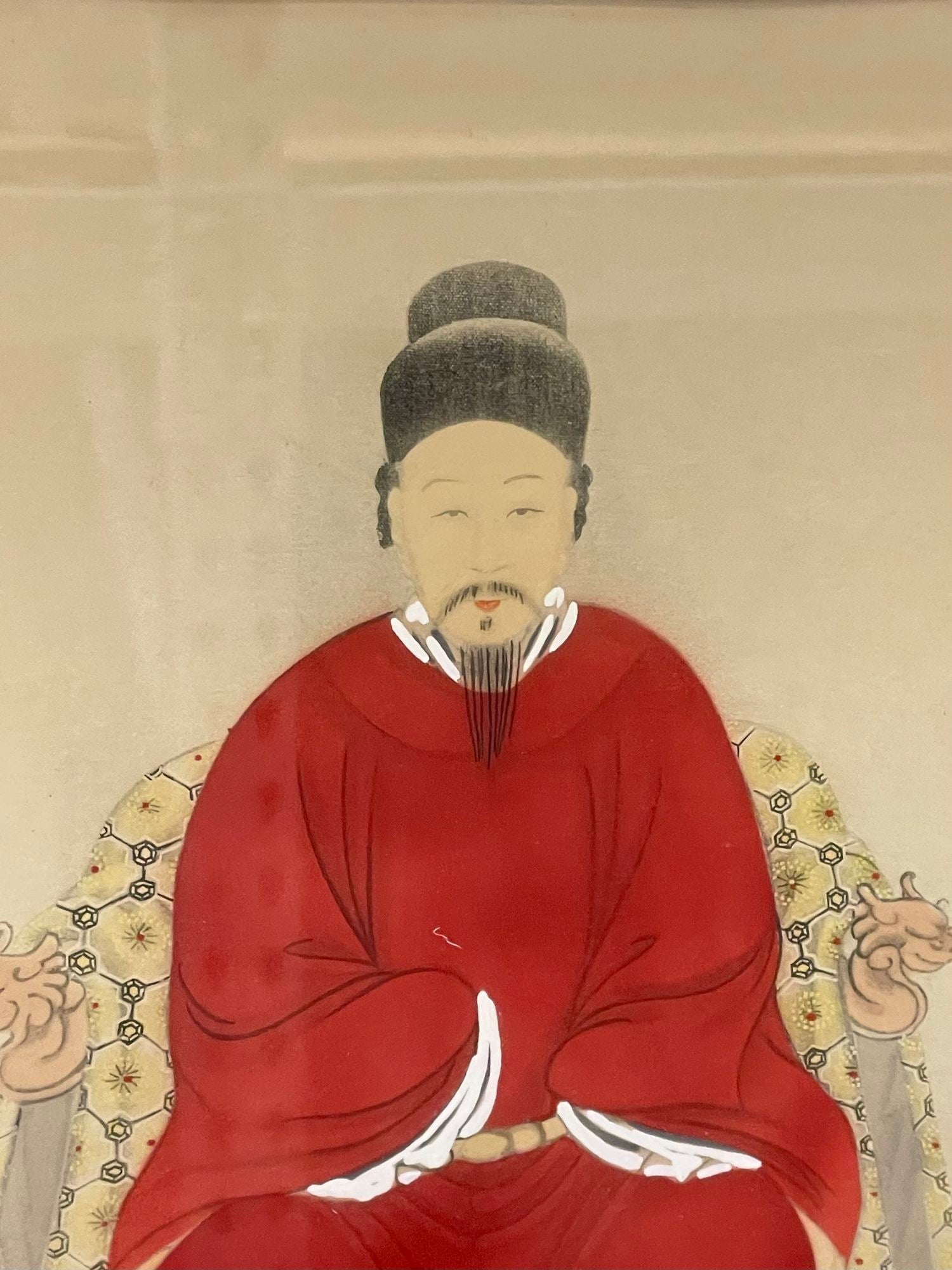 Chinese Export, Ink & Graphite, Vintage Chinese Wall Decorations, Bamboo, 1930s