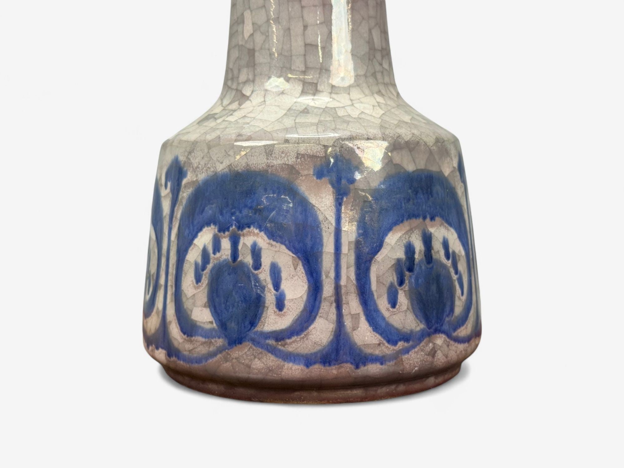 Michael Andersen, Glazed Stoneware, Table Lamp, Denmark, 1970s