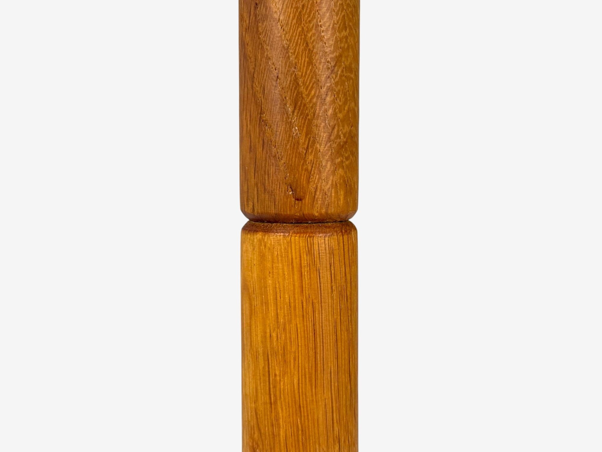 Danish Modern, Teak, Brass, Floor Lamp, Denmark, 1960s