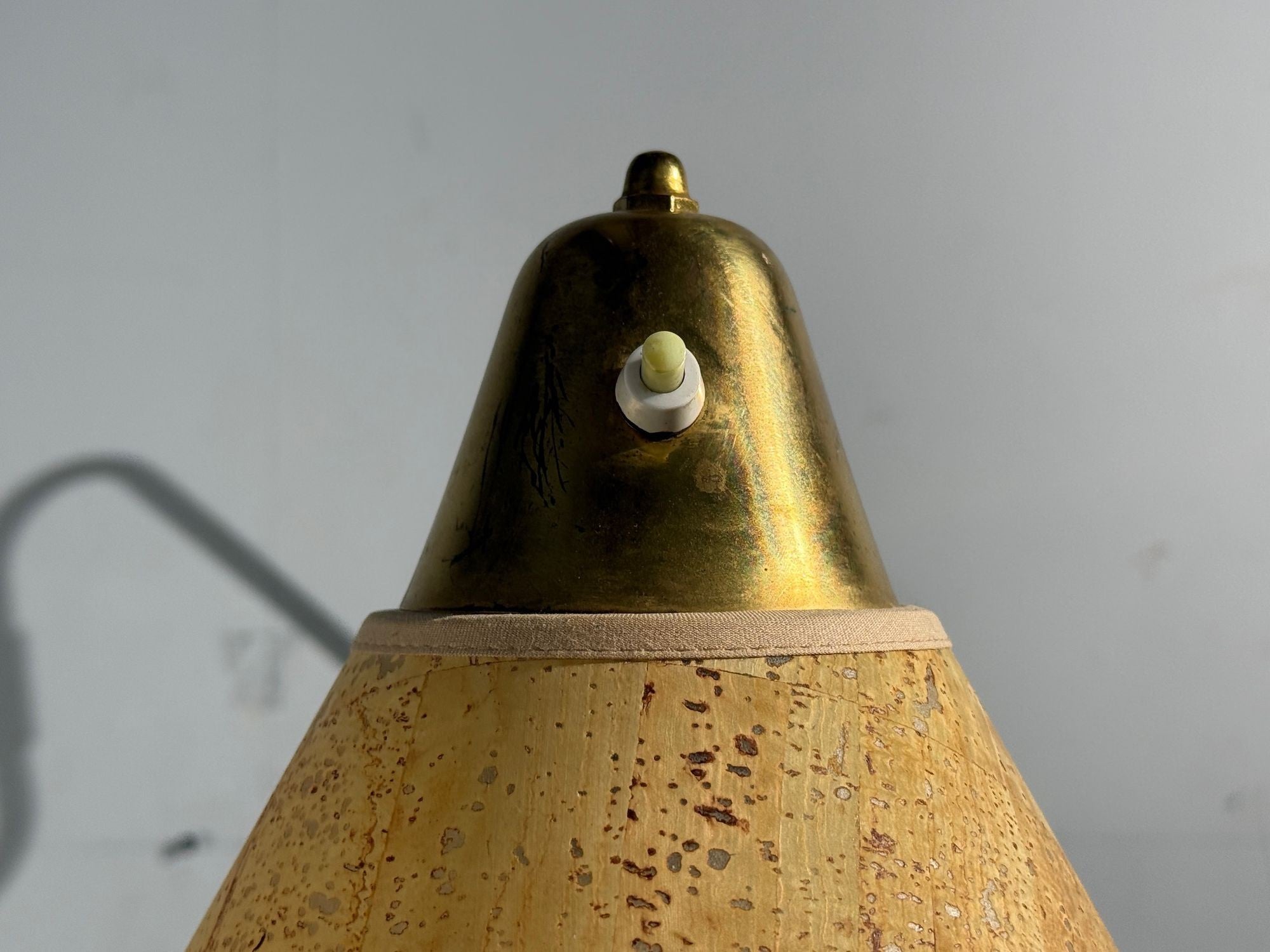 Danish Modern, Articulating Wall Light, Brass, Denmark, 1960s