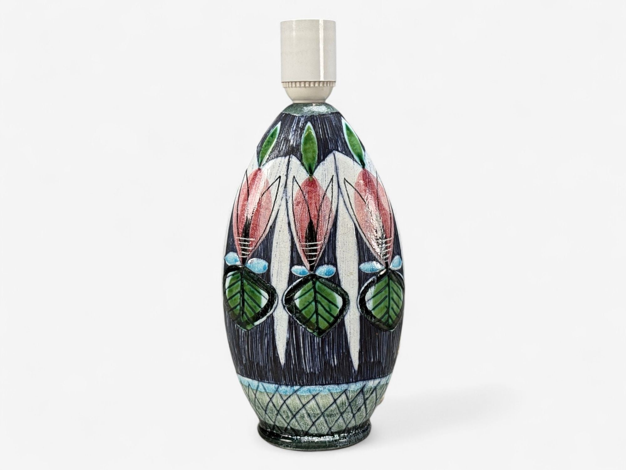 Tilgmans Keramik, Swedish Modern, Ceramic, Table Lamp, Sweden, 1960s