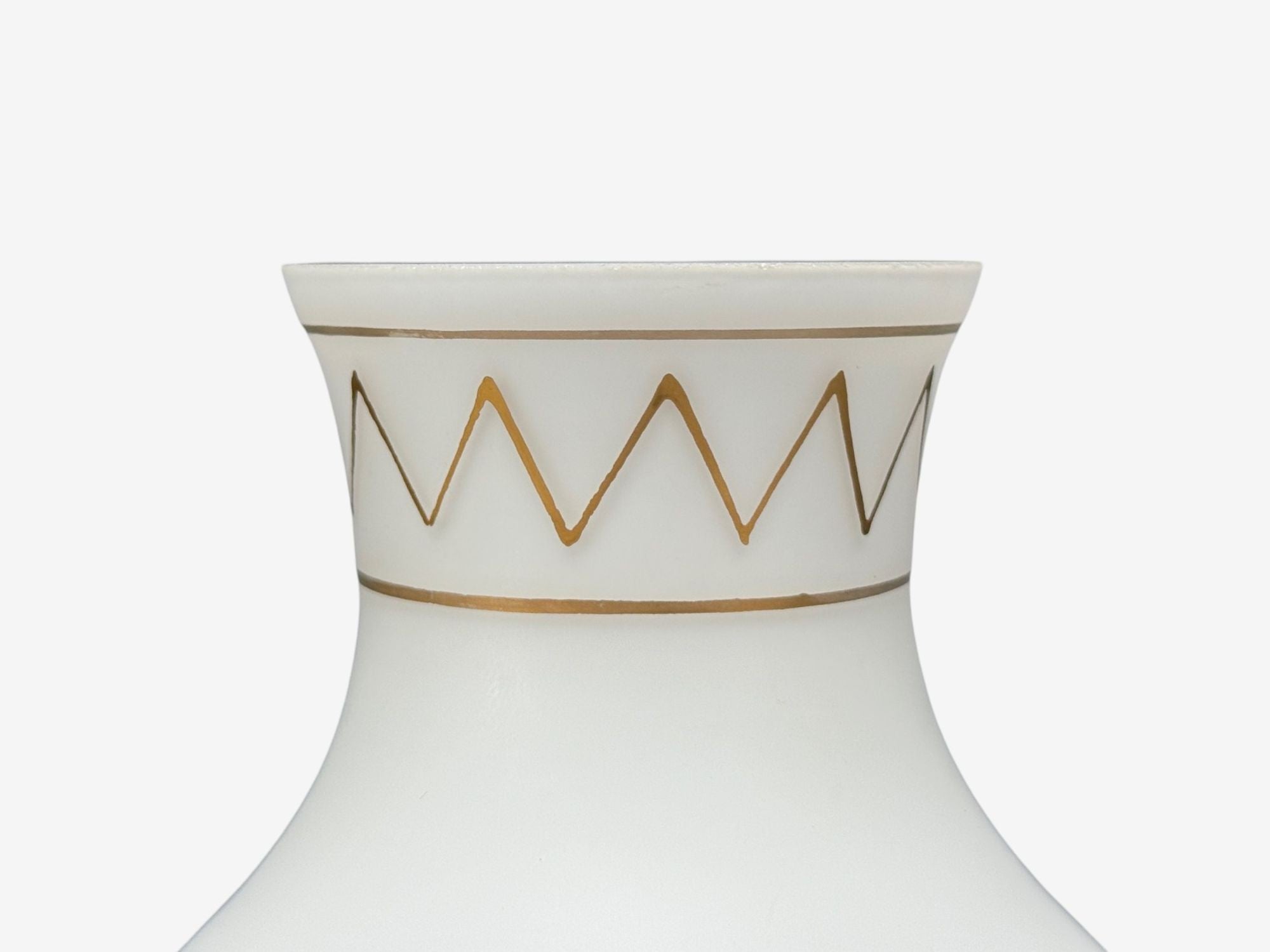 Danish Modern, Brass, Glass, Pendant Light, Denmark, 1960s