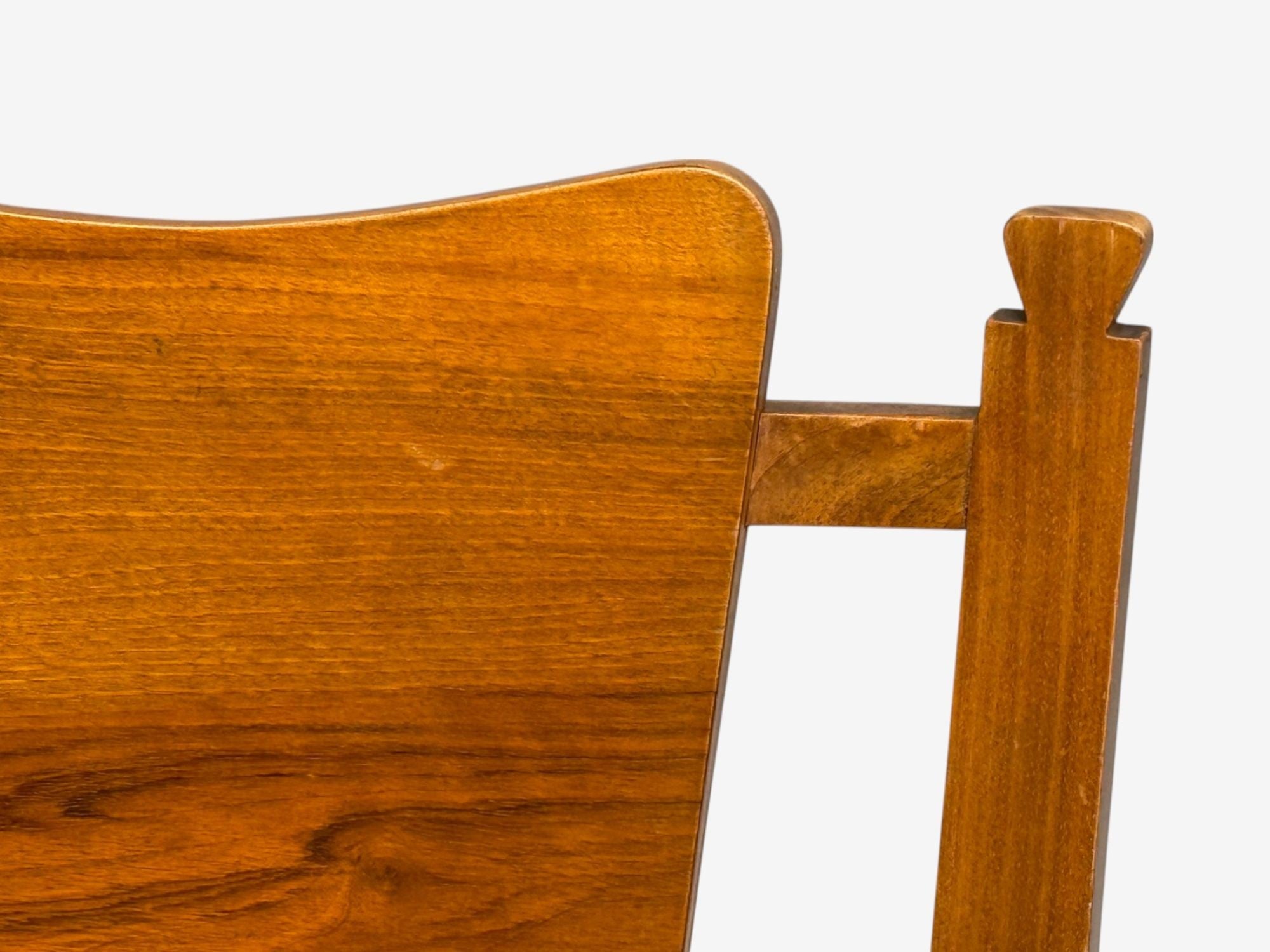 Italian Modern, Walnut, Leatherette, Eight Dining Chairs, Italy, 1950s