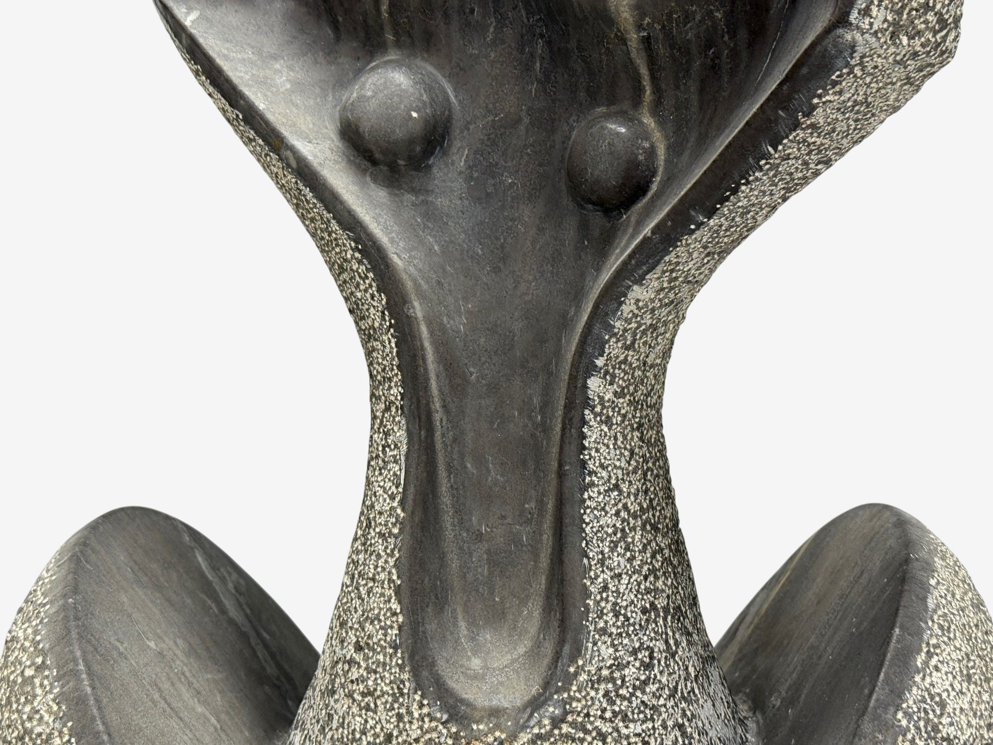 Organic Modern, Carved Stone, Nude Female Figure, USA, 1960s