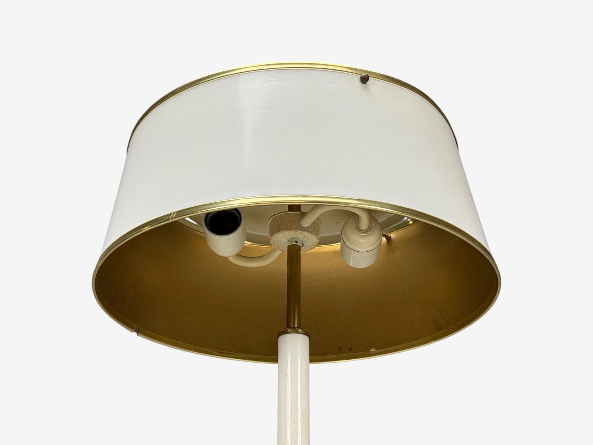 Boréns Borås, Brass, Metal, Table Lamp, Sweden, 1950s