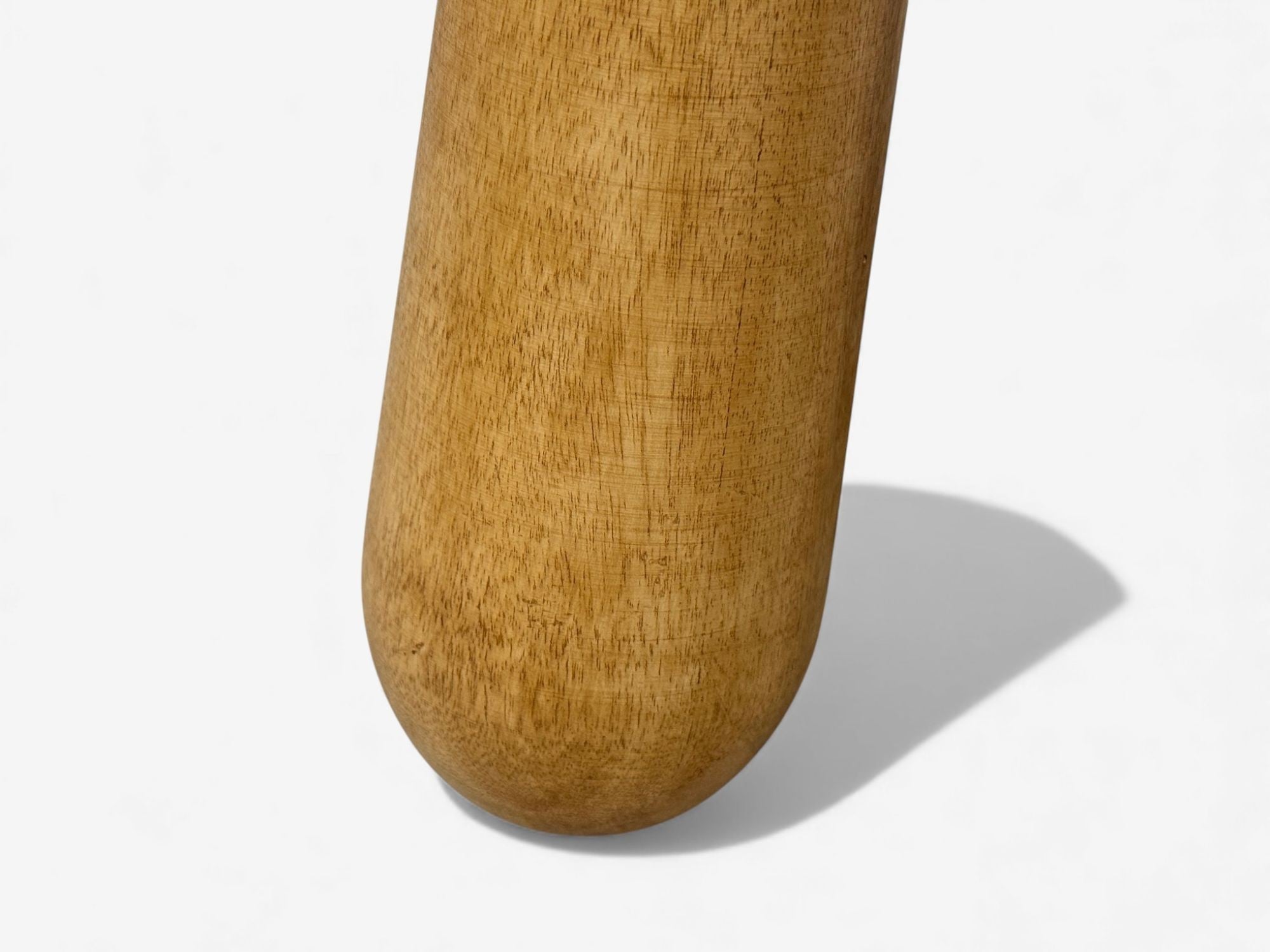 Danish Modern Style, Honey Sheepskin, Maple, Shearling Footstools, USA, 21st c.