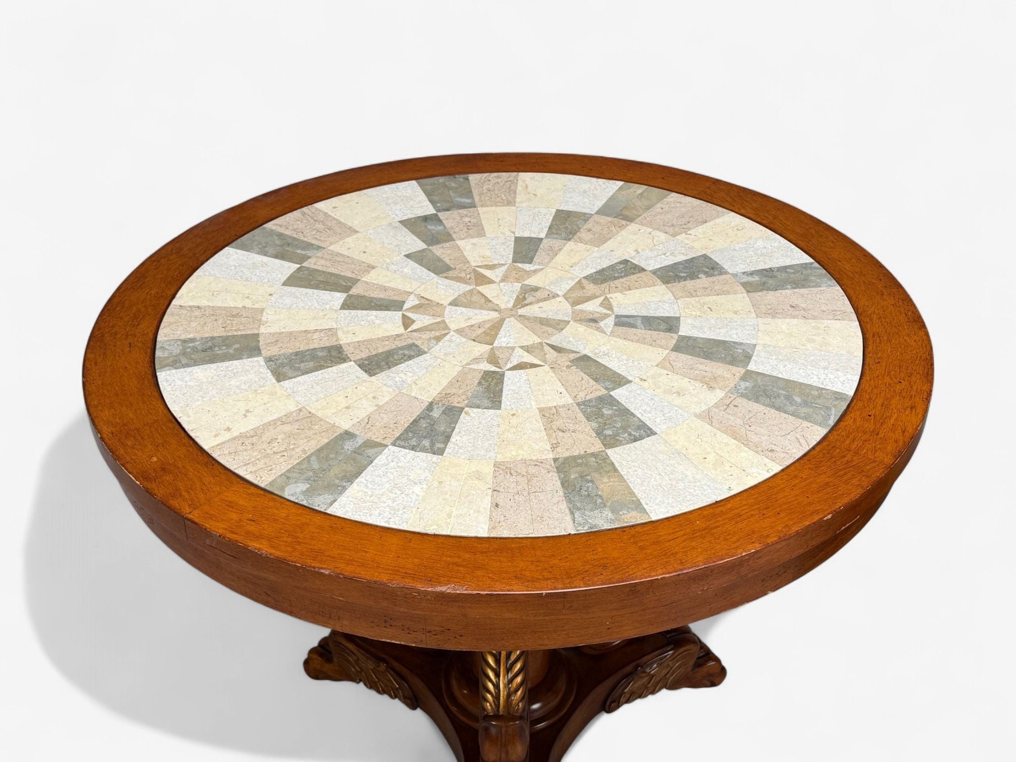 Regency Style, Pine, Stone, Accent Tables, USA, 20th c.