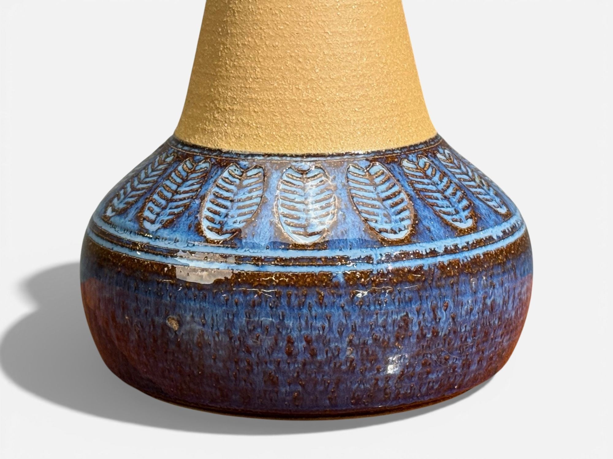Einar Johansen, Table Lamp, Stoneware, Denmark, 1960s