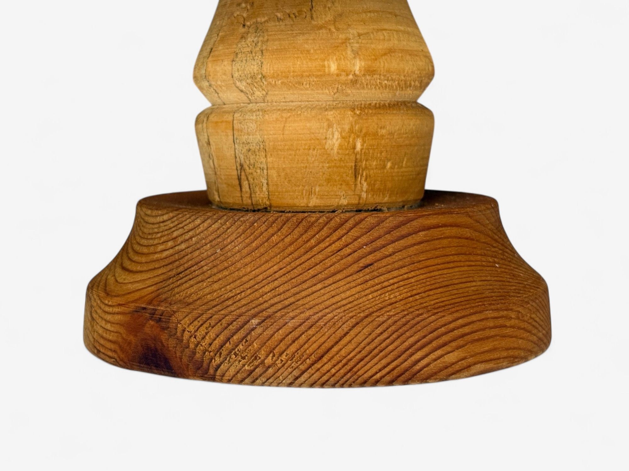 Swedish Modern, Pine, Table Lamp, Sweden, 1970s