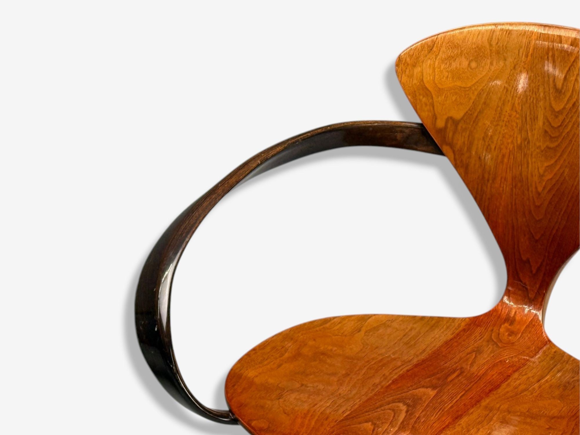 Norman Cherner, Plycraft, Mid-Century Modern, Pretzel Dining Chairs, USA, 1960s