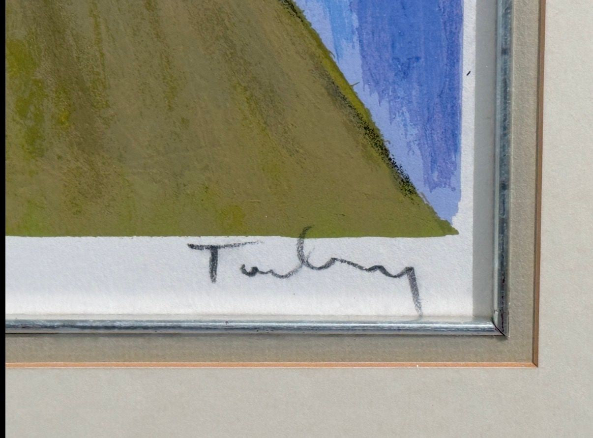Itzchak Isaac Tarkay, Fauvist, "Cosette" Signed and Numbered Silkscreen, 20th c.