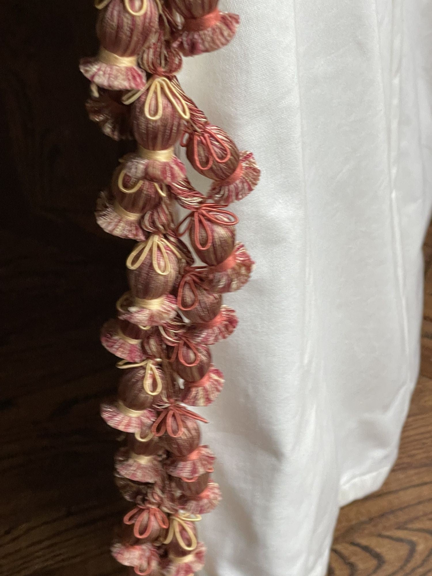 Pair of Burgundy Wall or Window Treatments, Curtains, Drapes, Scalamandré