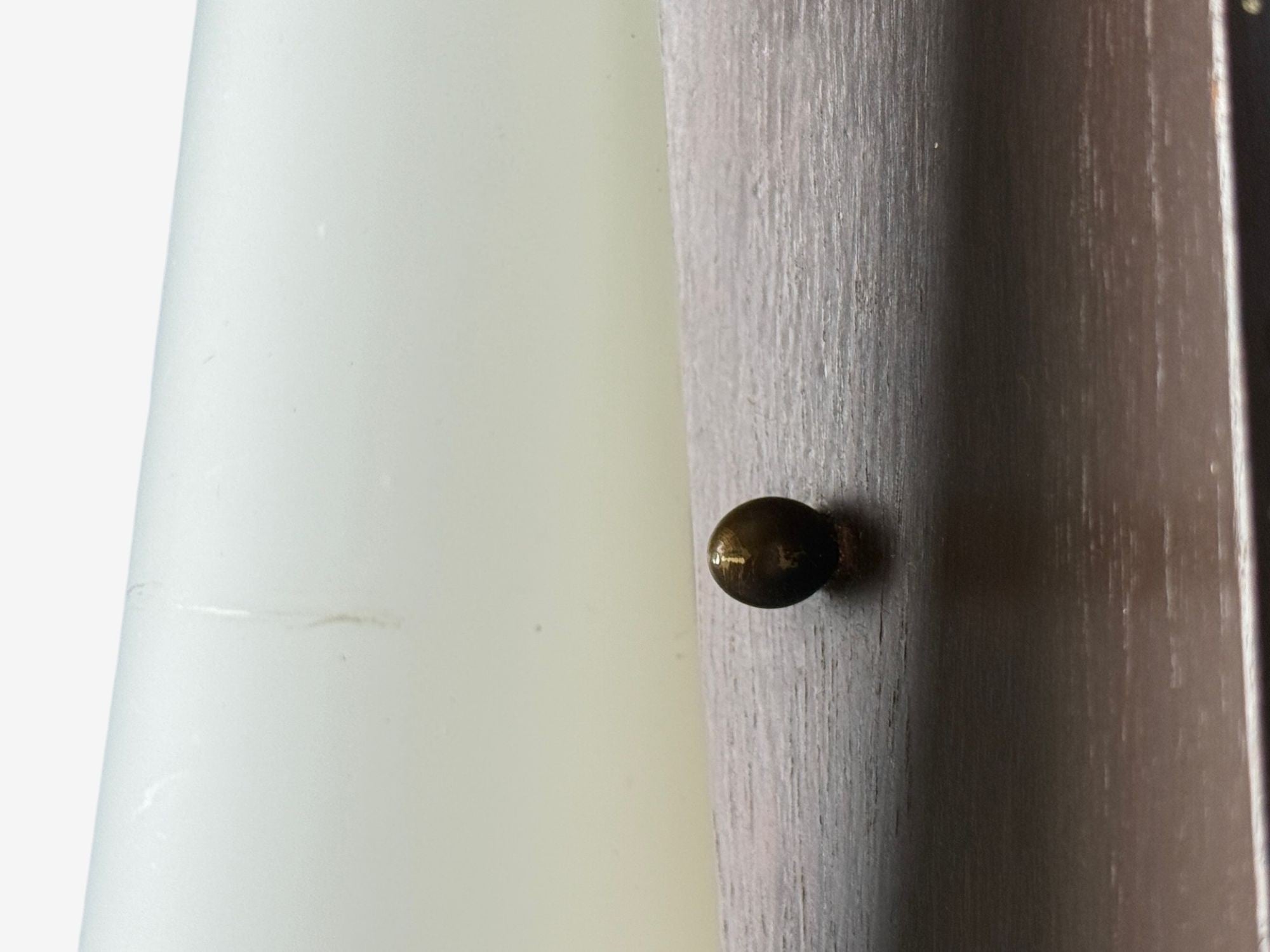 Danish Modern, Teak, Brass, Opaline Glass, Wall Lights, Denmark, 1960s