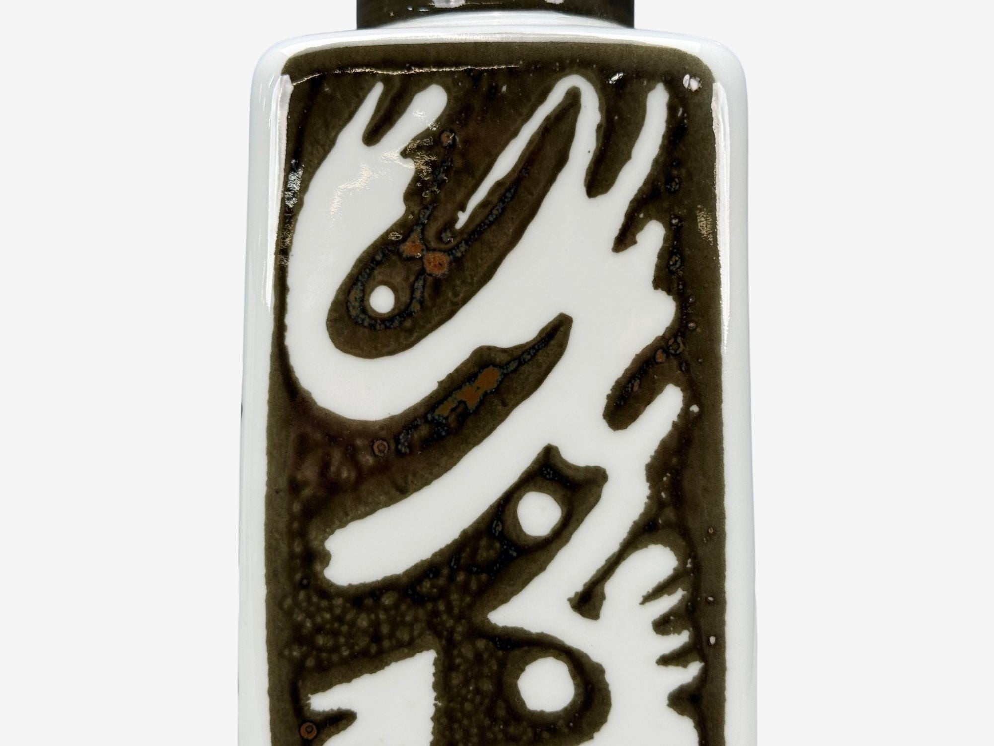 Carl-Harry Stalhane, Stoneware, Table Lamp, Sweden, 1960s