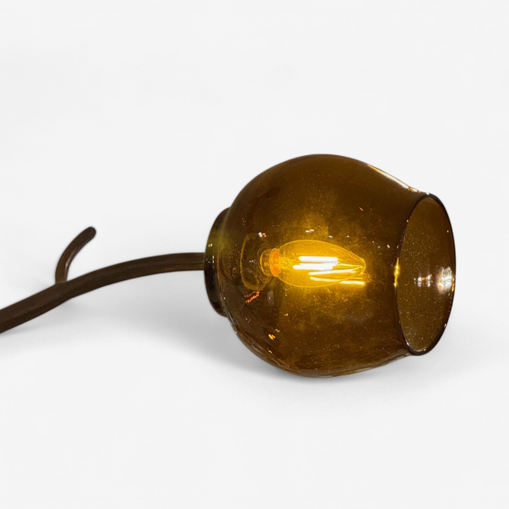 Christopher Poehlmann, Modern Blossom Pendant Chandelier, Silvered Glass, 21st C