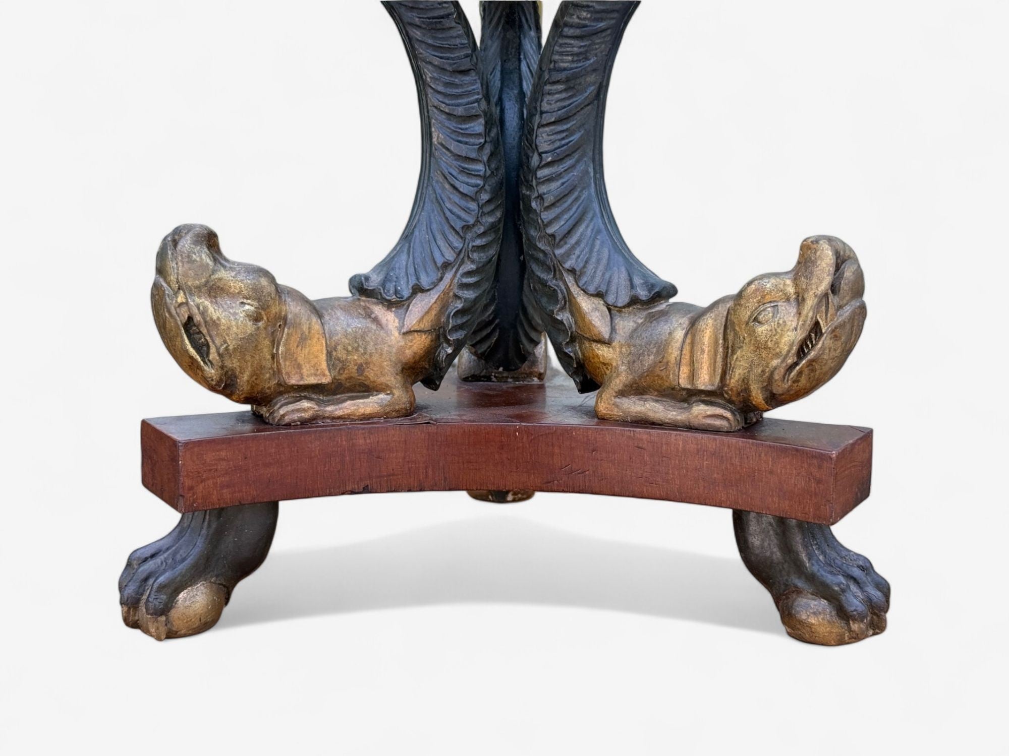 Hollywood Regency Style, Mahogany, Parcel Gilt, Cellarette, England, 19th c.