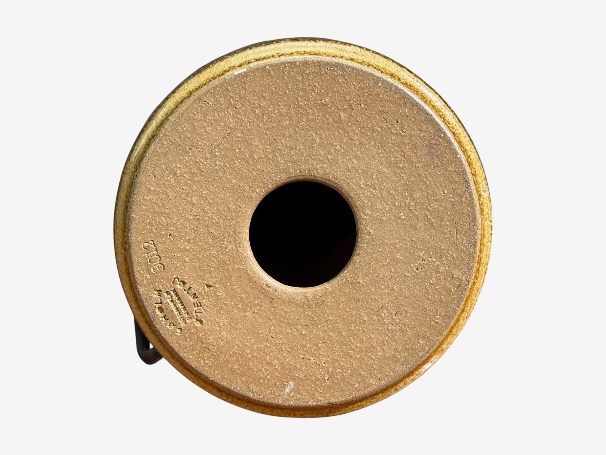 Søholm Stentøj, Table Lamp, Brown Glazed Ceramic, Denmark, 1970s