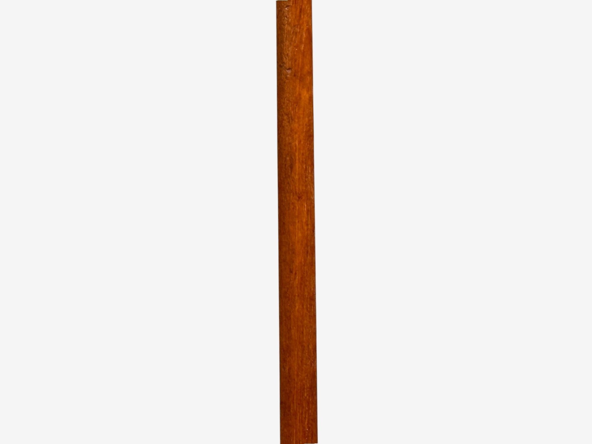 Swedish Modern, Floor Lamp, Teak, Brass, Sweden, 1960s