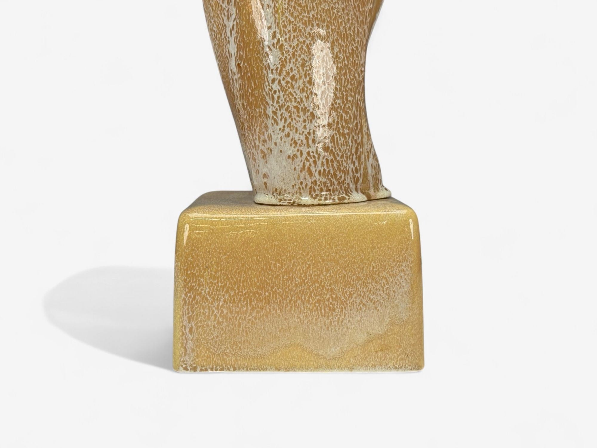 Yasha Heifetz Style, Ceramic, Abstract Table Lamps, USA, 1960s