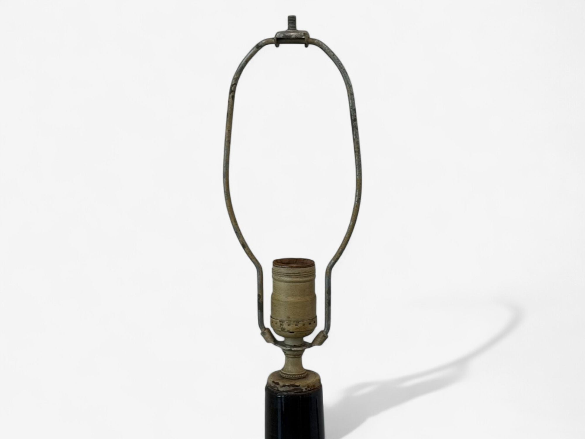 Gunvor Olin-Grönqvist, Glazed Ceramic, Large Table Lamp, Finland, 1960s