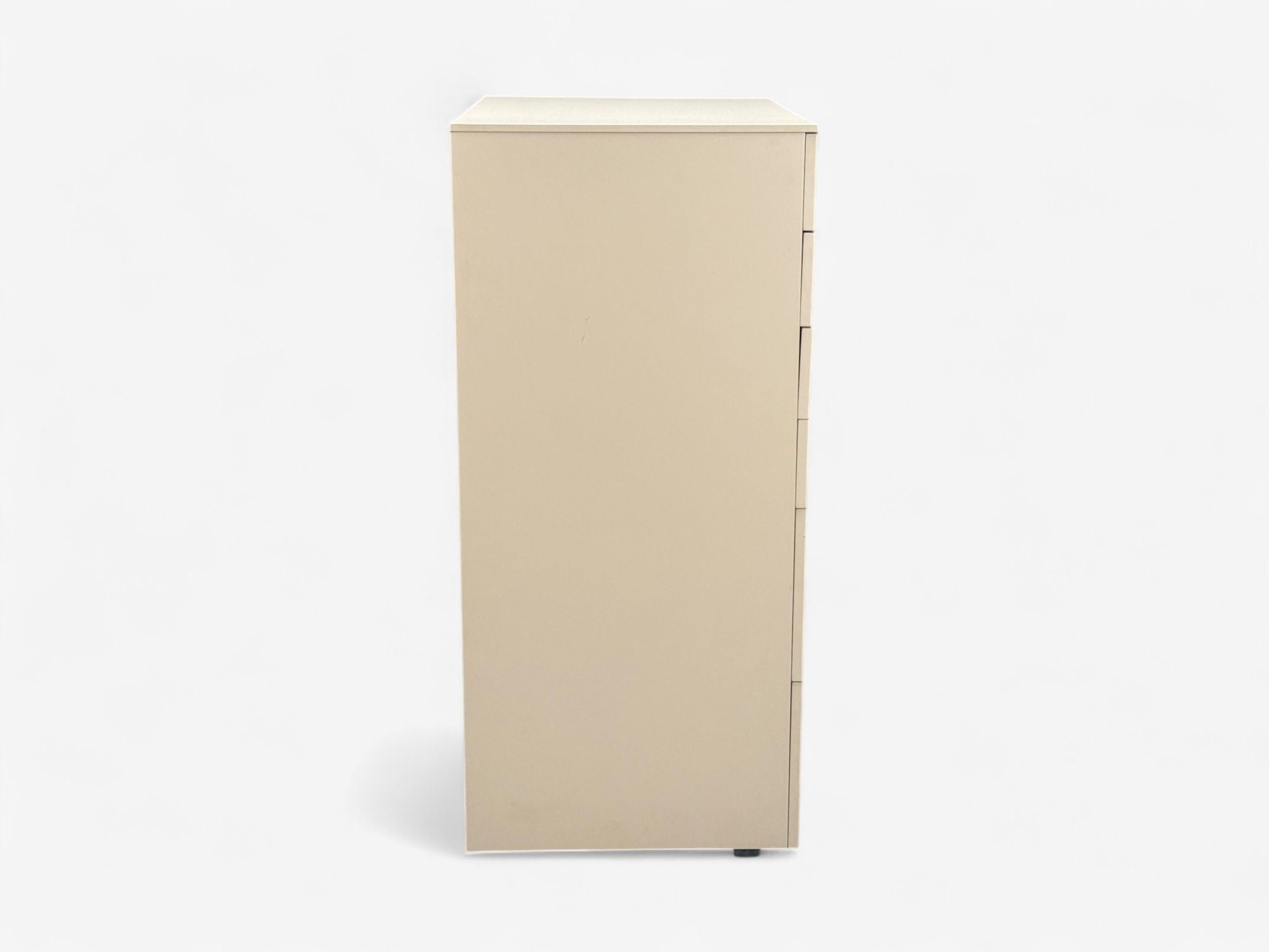 Guilio Cappelini, Cream Matte Lacquer, Highboy, Italy, 2010s