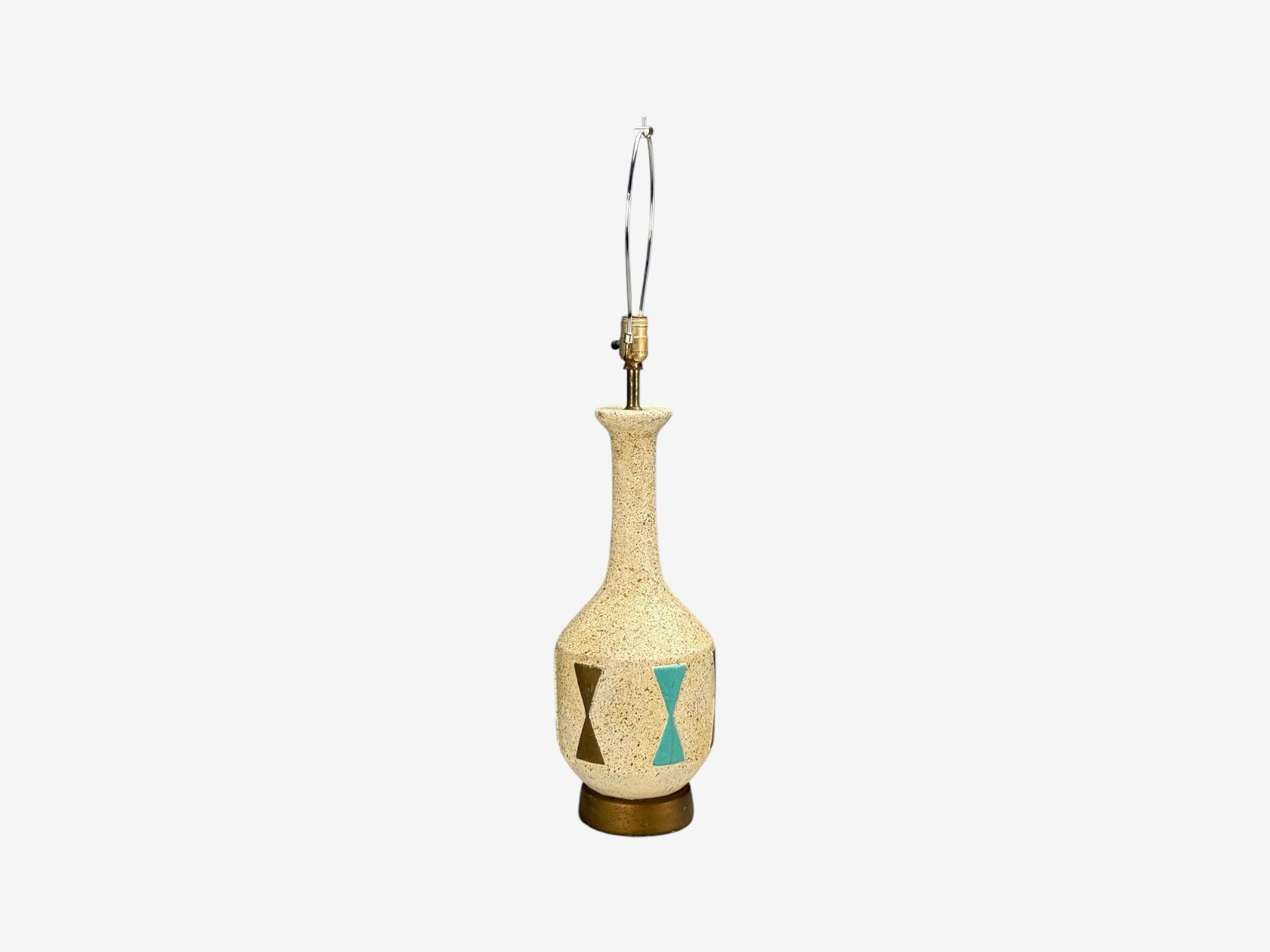 American Modern, Chalkware, Metal, Table Lamps, USA, 1950s