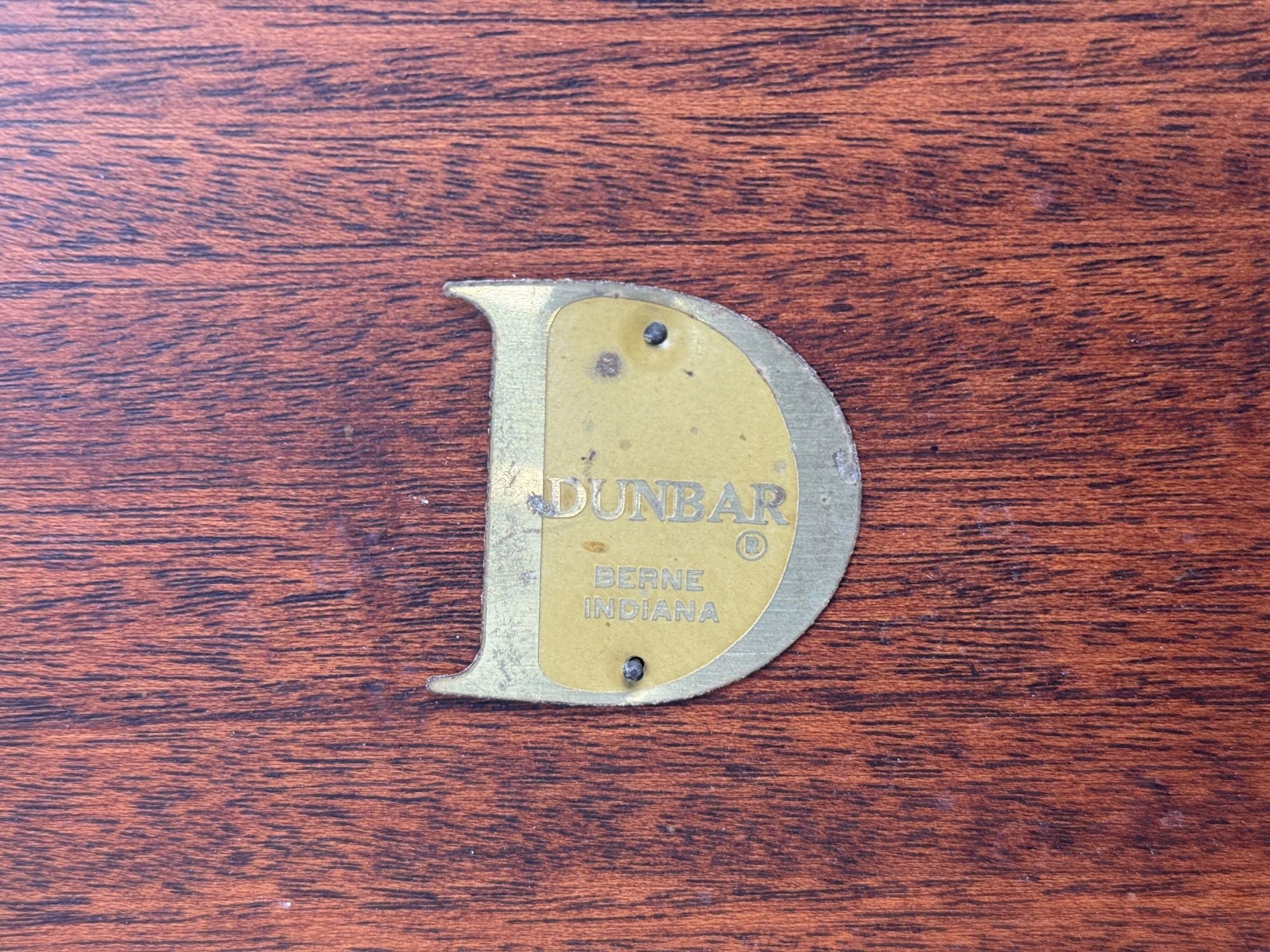 Edward Wormley, Mahogany, Ebonized Wood, Brass, Coffee Table, USA, 1960s