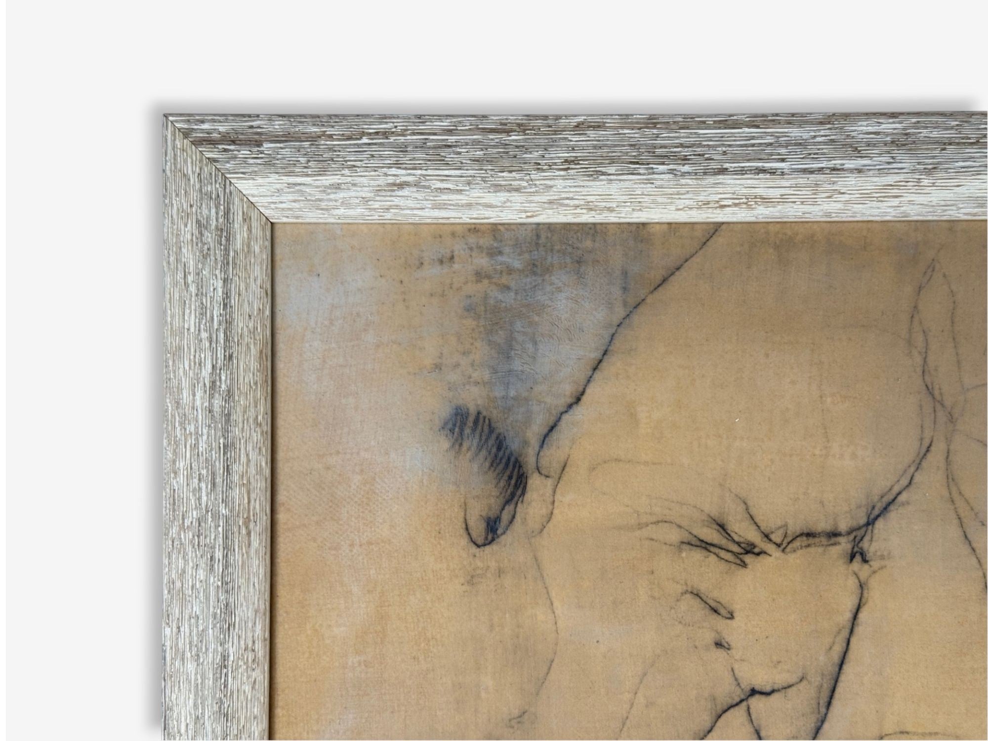 Angelina Nasso, Modern, Framed Abstract, Large Oil on Canvas, USA, 1998