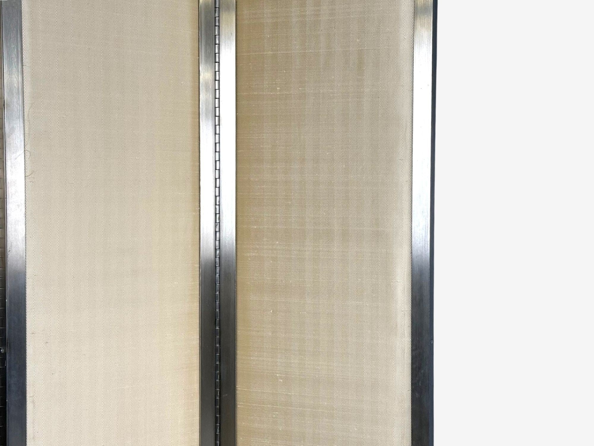 Mark Hampton, Steel, Fabric, Modern Room Dividers, USA c. 1980s