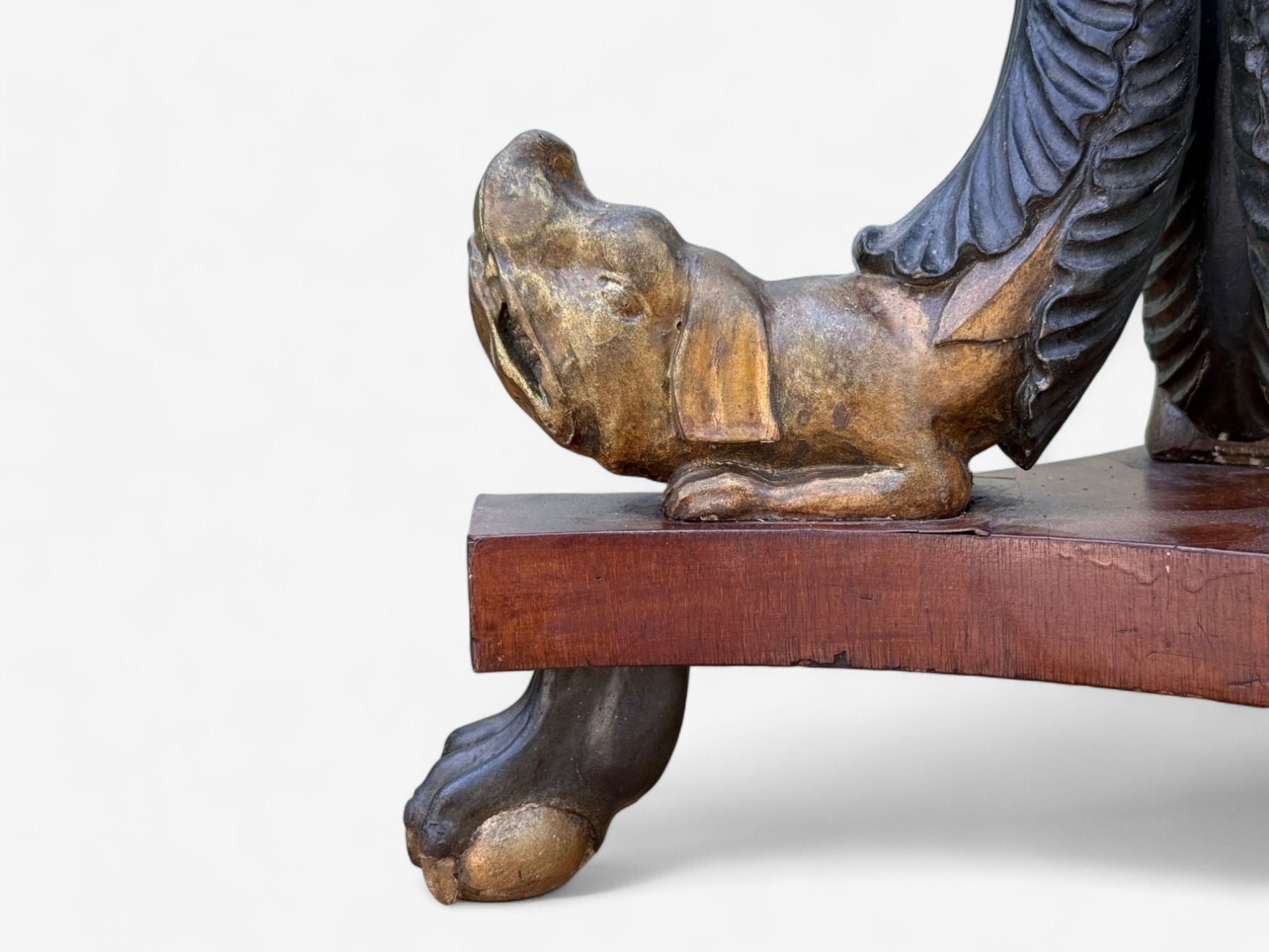 Hollywood Regency Style, Mahogany, Parcel Gilt, Cellarette, England, 19th c.
