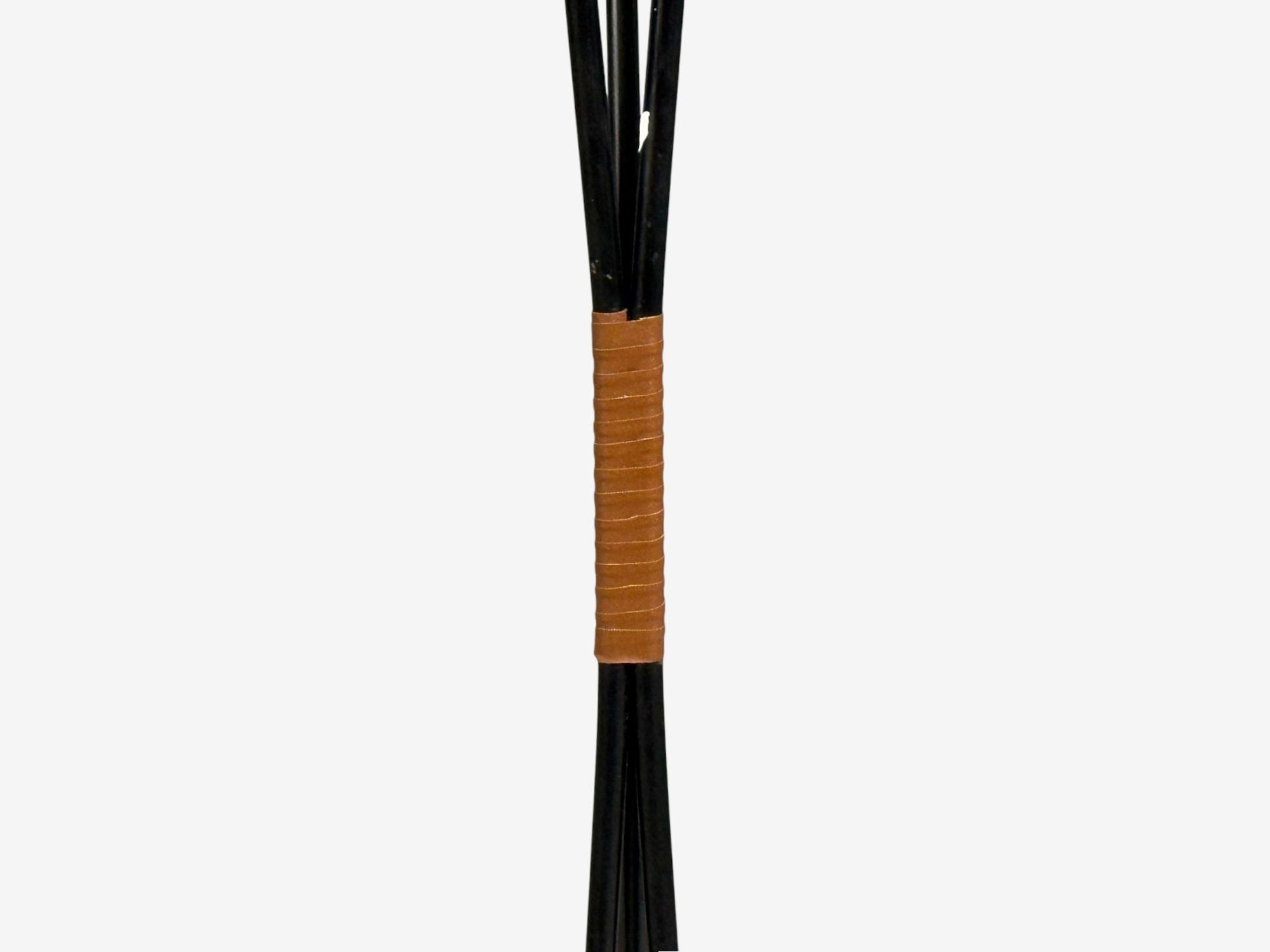 Swedish Modern, Adjustable Floor Lamp, Teak, Lacquered Metal, Sweden, 1960s