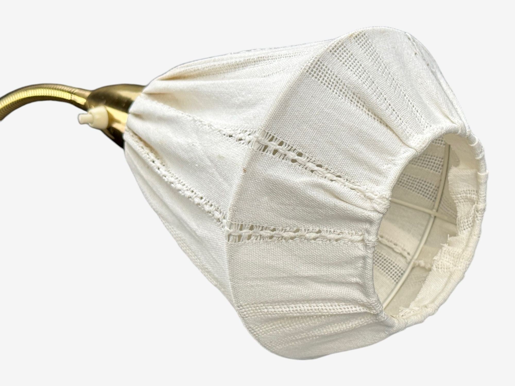 Eskilstuna Elektrofabrik, Floor Lamp, Laqcuered Metal, Brass, Sweden, 1960s