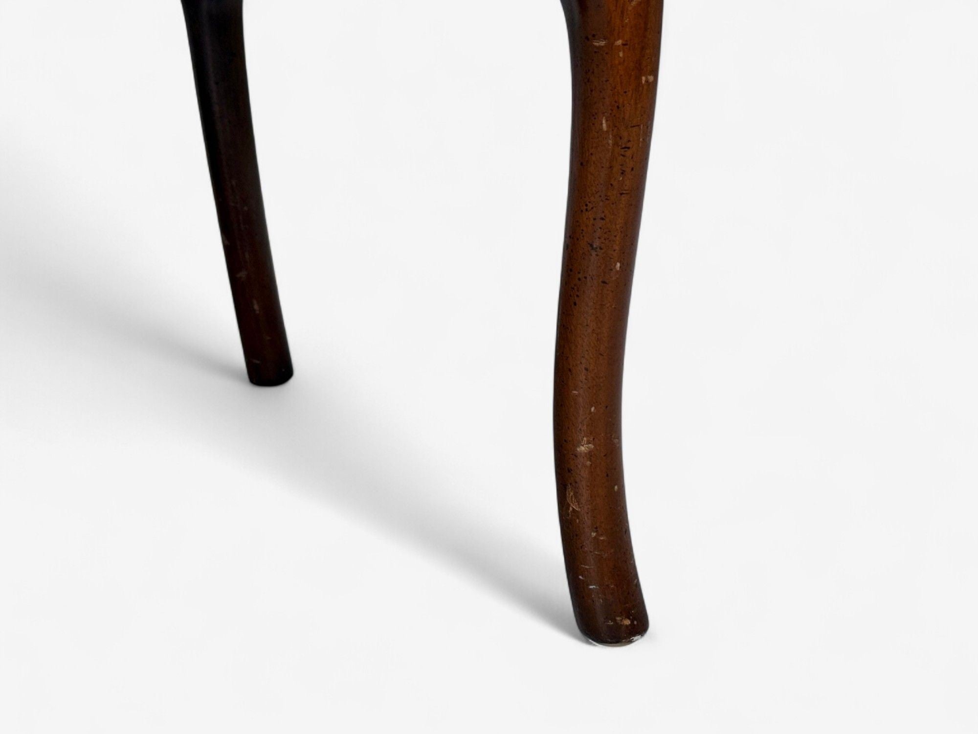 Georgian, Mahogany, Fabric, Settee, USA, 1990s
