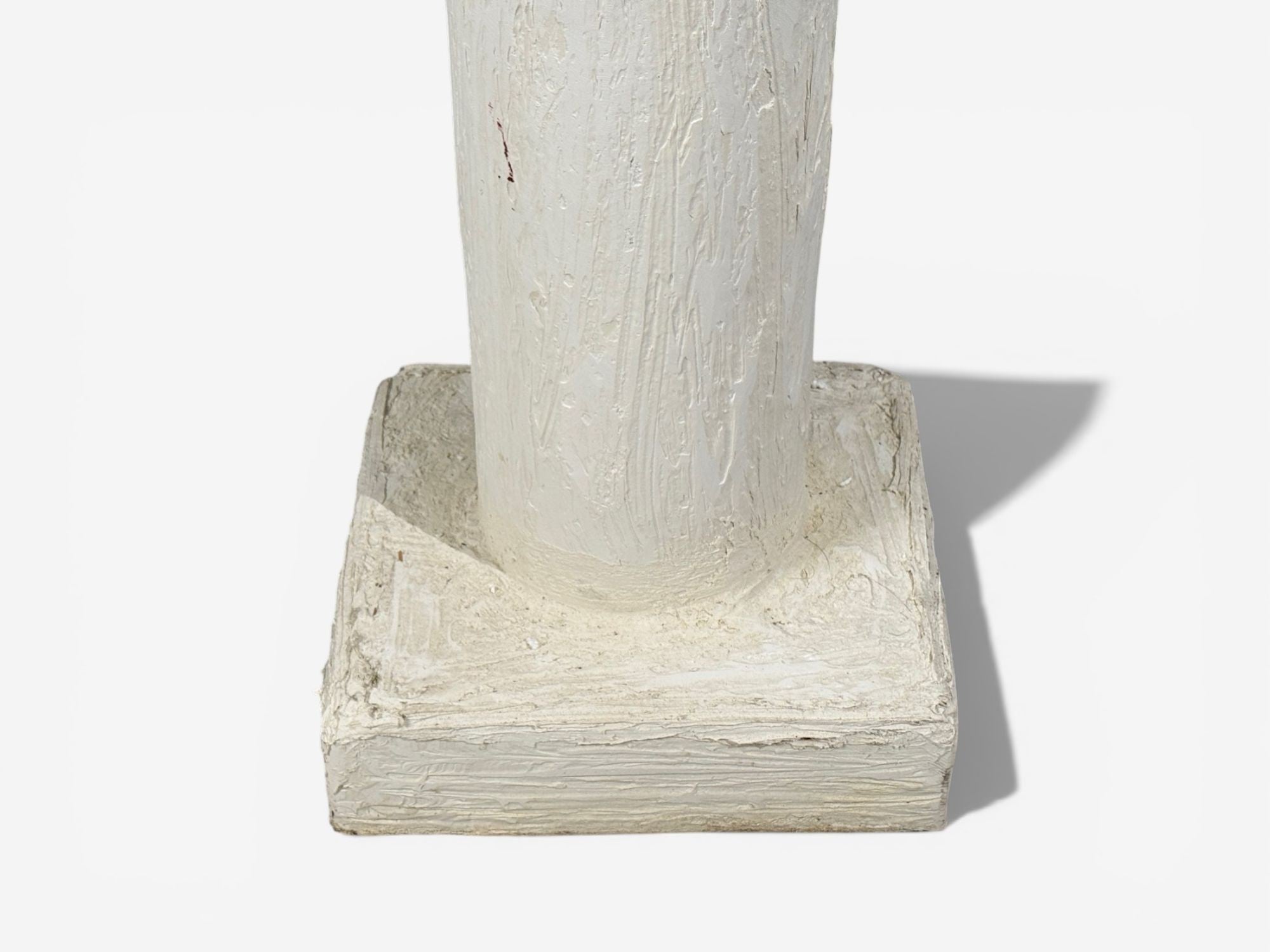 Jean-Michel Frank Style, Monumental Torchiere Lamps, Plaster, 20th c.