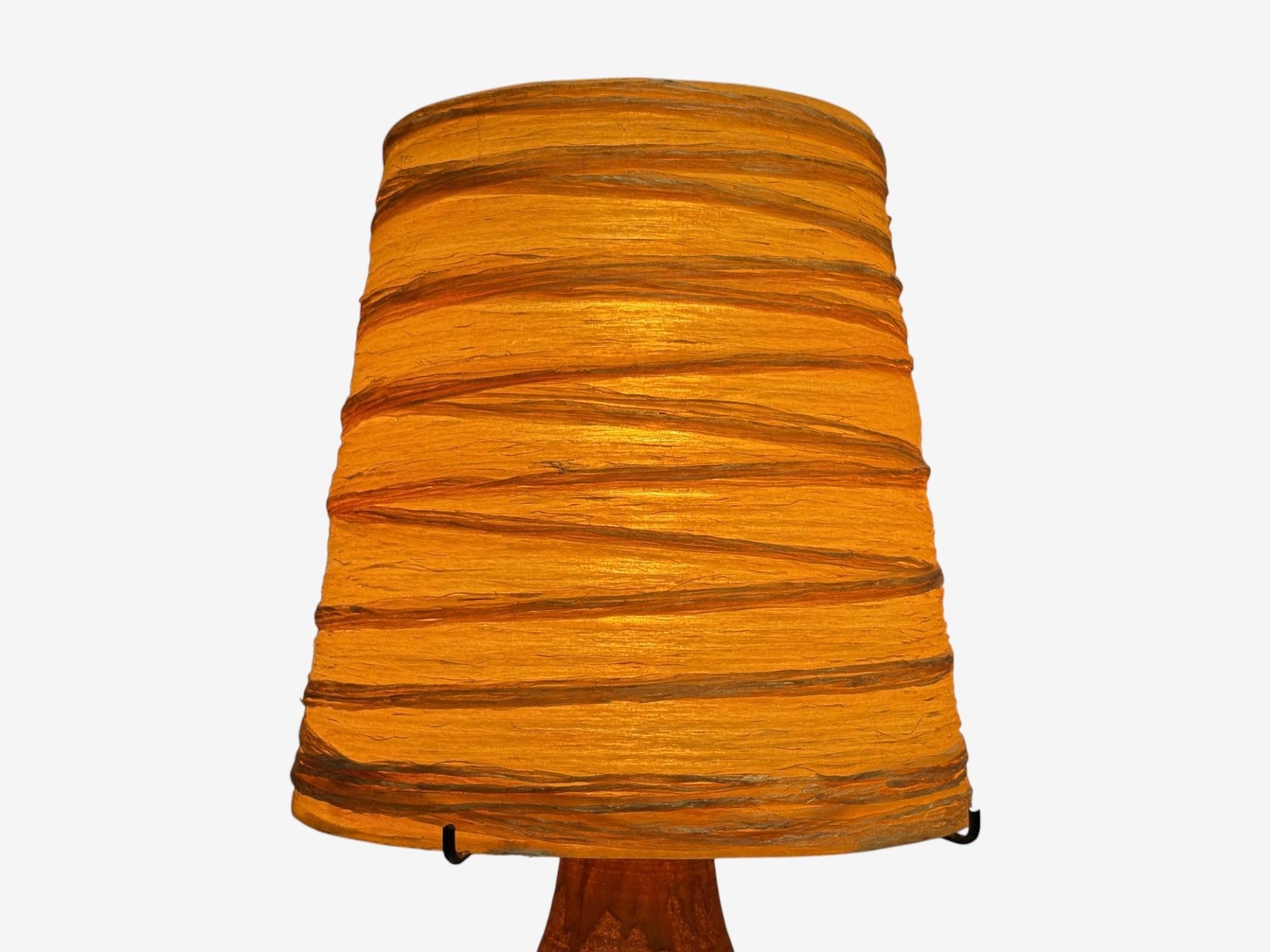 Accolay, Ceramic, Stained Glass, Spun Resin, Table Lamp, France, 1960s